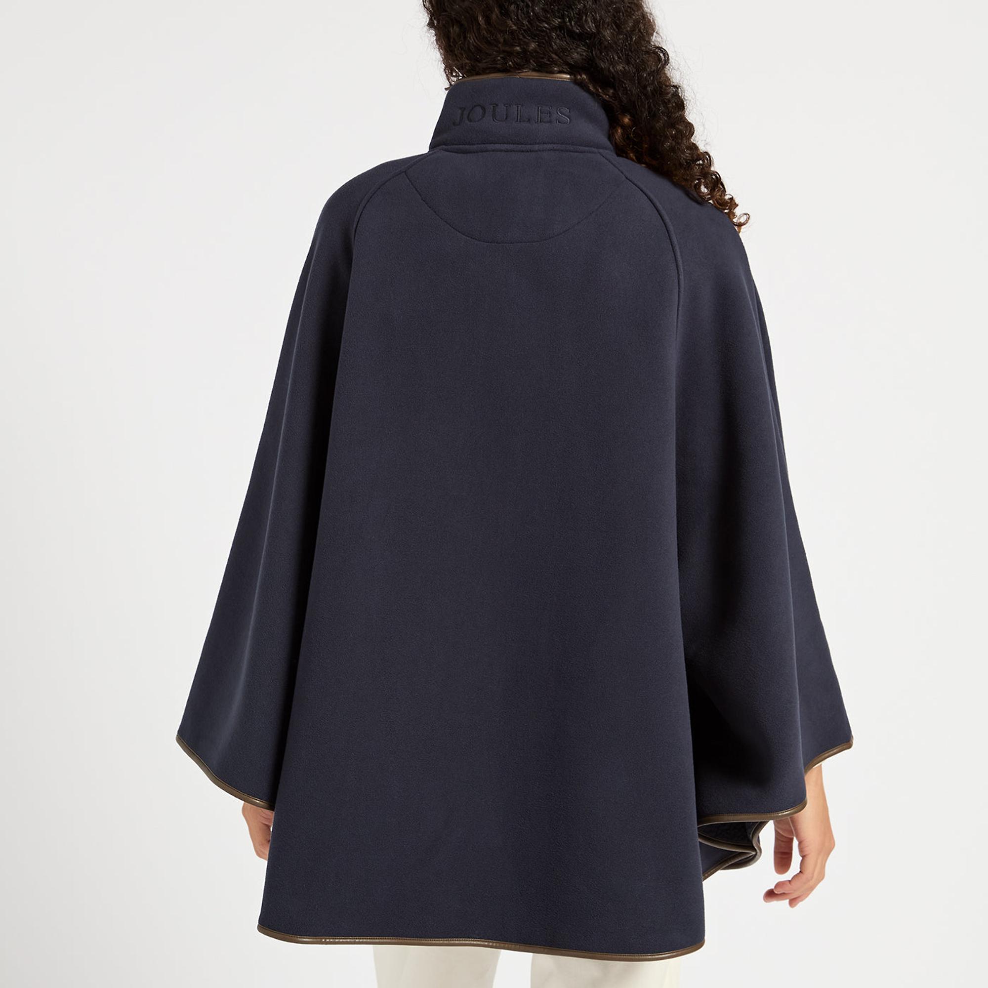 Product image 6 of 7 of Joules Women's Heritage Fleece Longline Cape - Navy