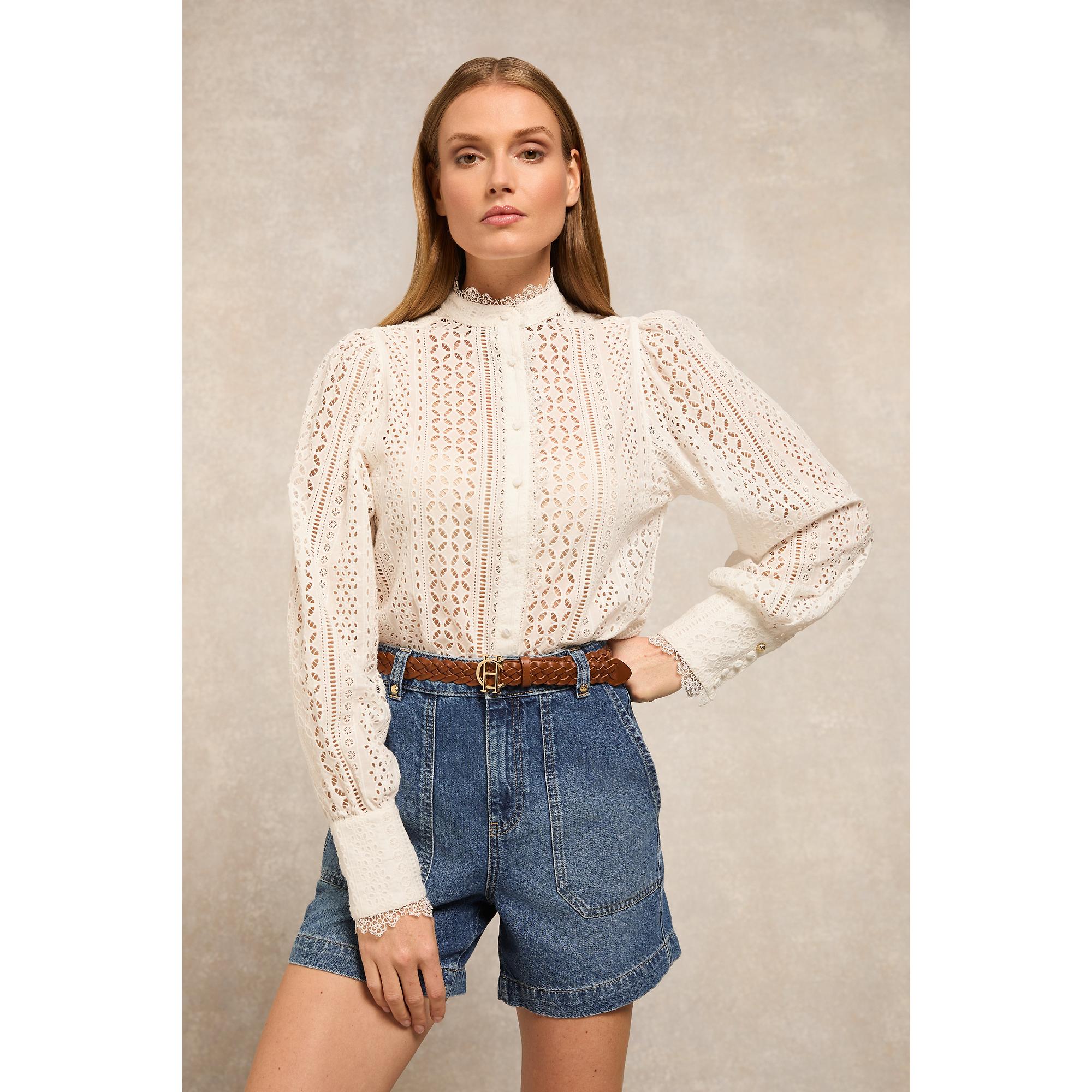 Product image 2 of 7 of Holland Cooper Women's Utility Denim Shorts - Denim