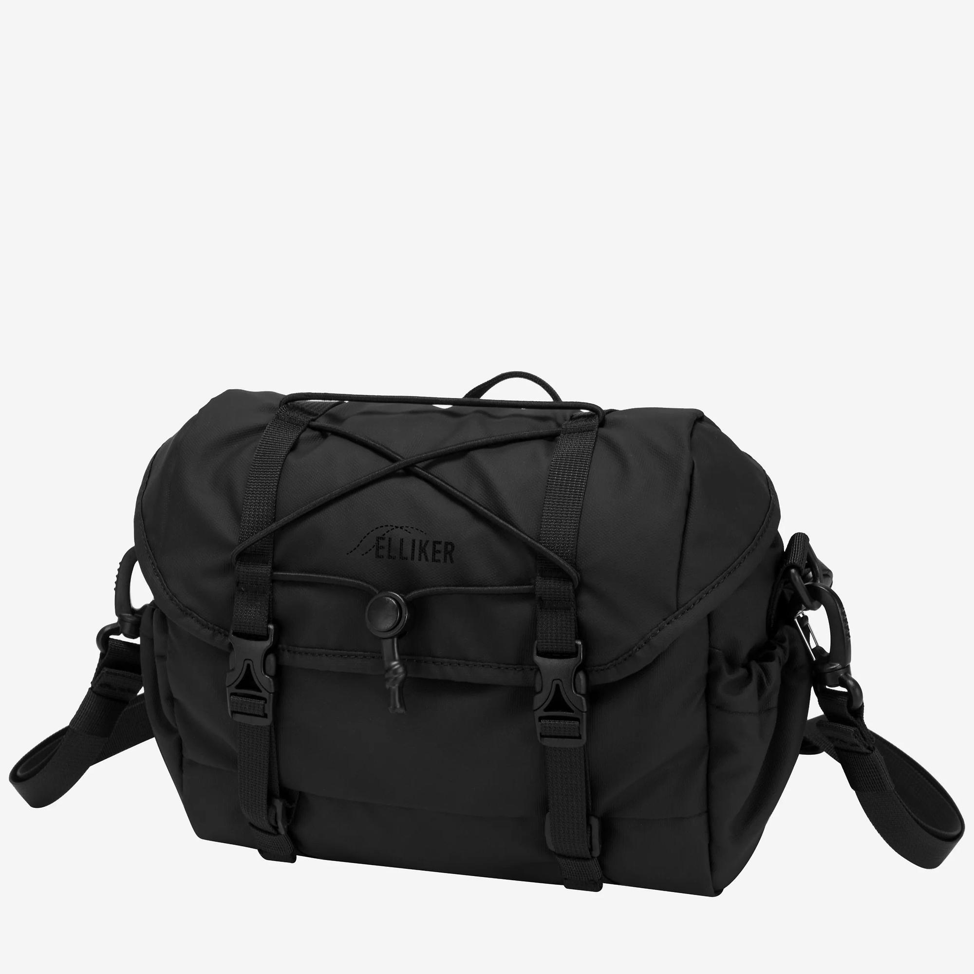 Product image 6 of 15 of Elliker Oaken Bike Handlebar Cross-Body Bag - Black