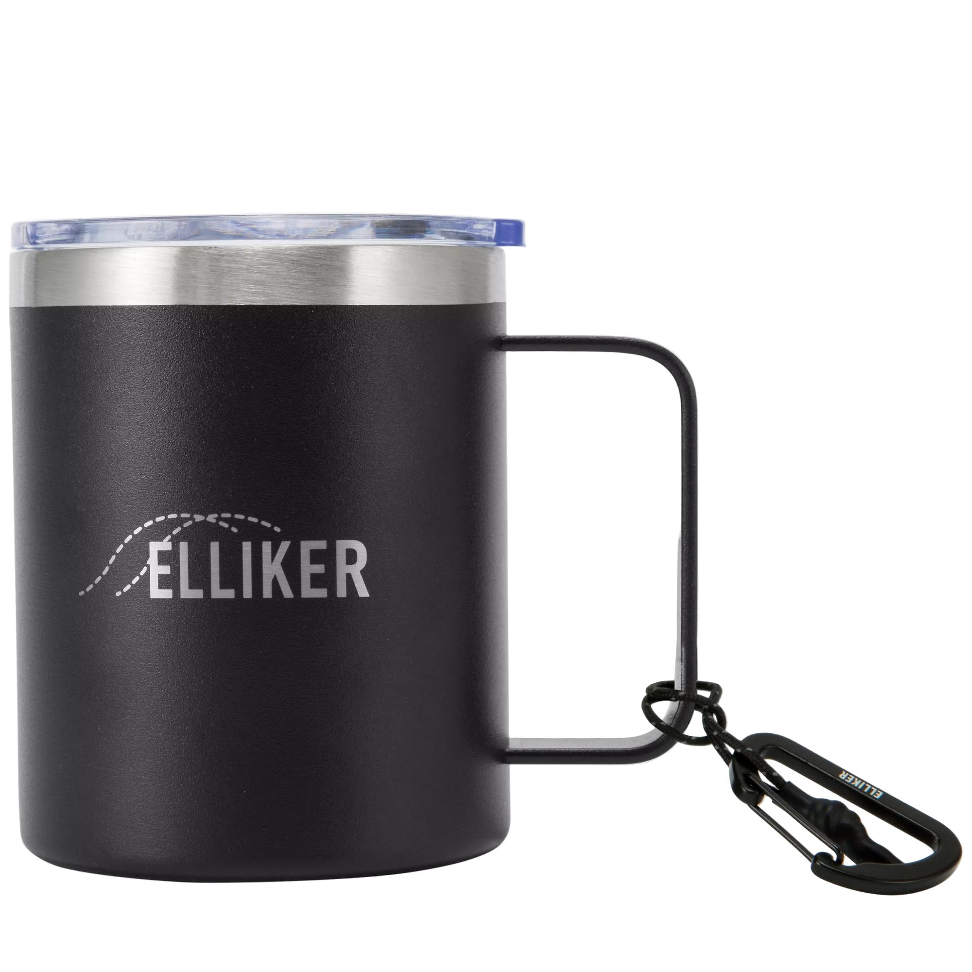 Product image 1 of 4 of Elliker Malton Vacuum Insulated Camp Travel 12oz Mug - Black