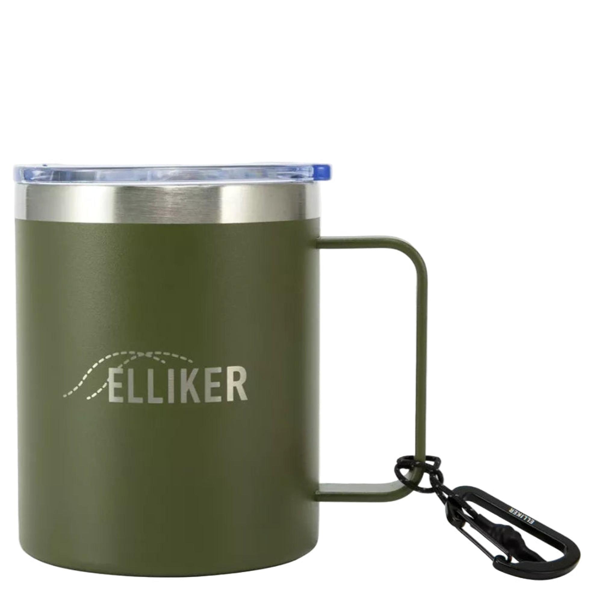 Product image 1 of 8 of Elliker Malton Vacuum Insulated Camp Travel 12oz Mug - Green