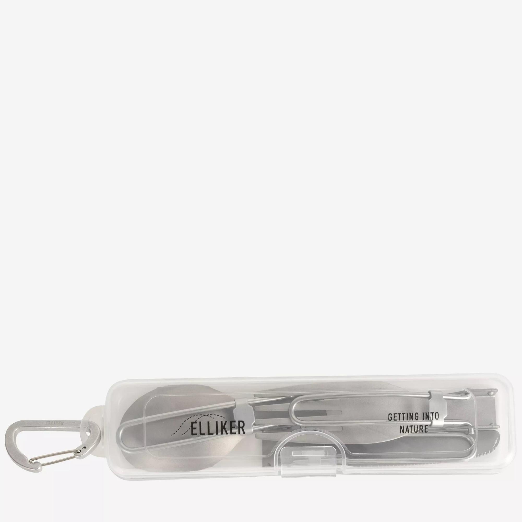 Product image 9 of 10 of Elliker Beldon Titanium 3 Piece Foldable Cutlery