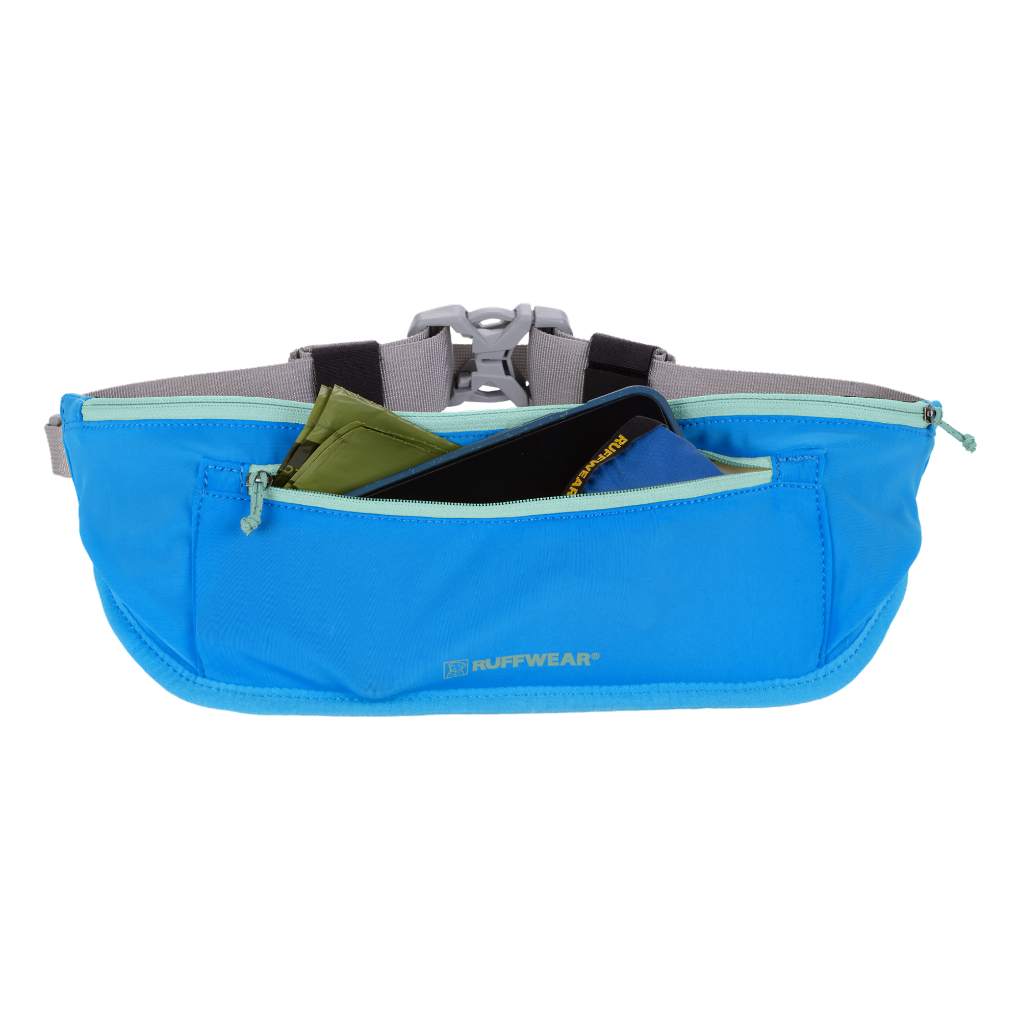 Product image 1 of 14 of RUFFWEAR Trail Runner Running Belt (Small/Medium) Blue Pool