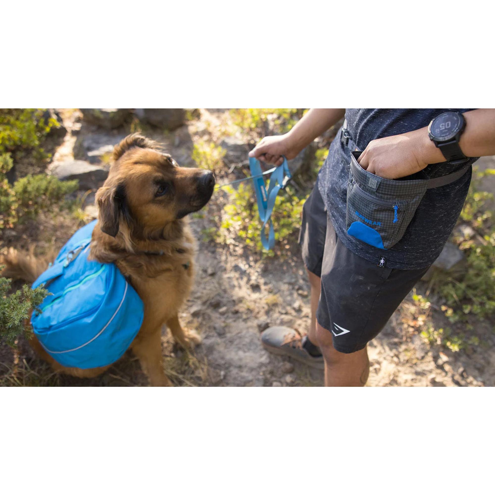Product image 6 of 10 of RUFFWEAR Treat Trader Dog Treat Pouch - Blue Pool