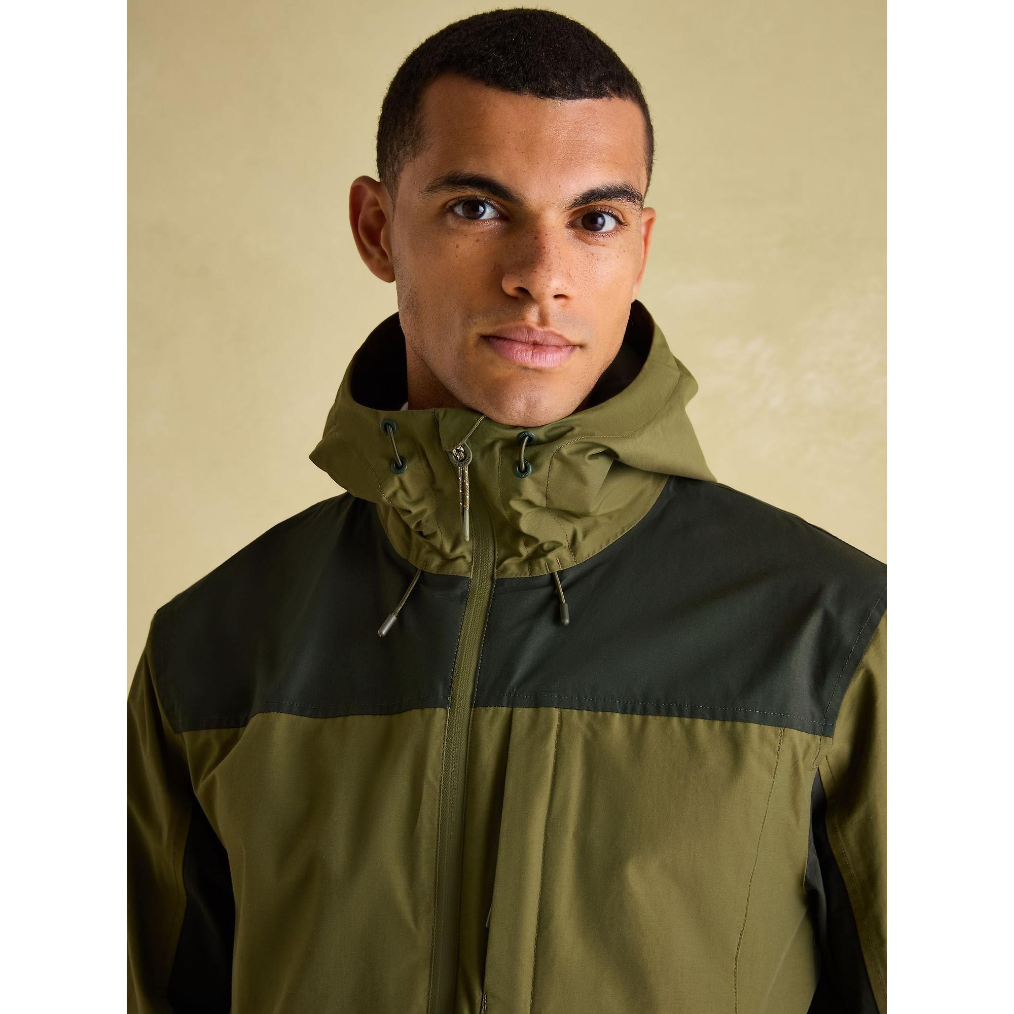 Product image 8 of 14 of Joules Men's Ayston Lightweight Waterproof Coat - Green