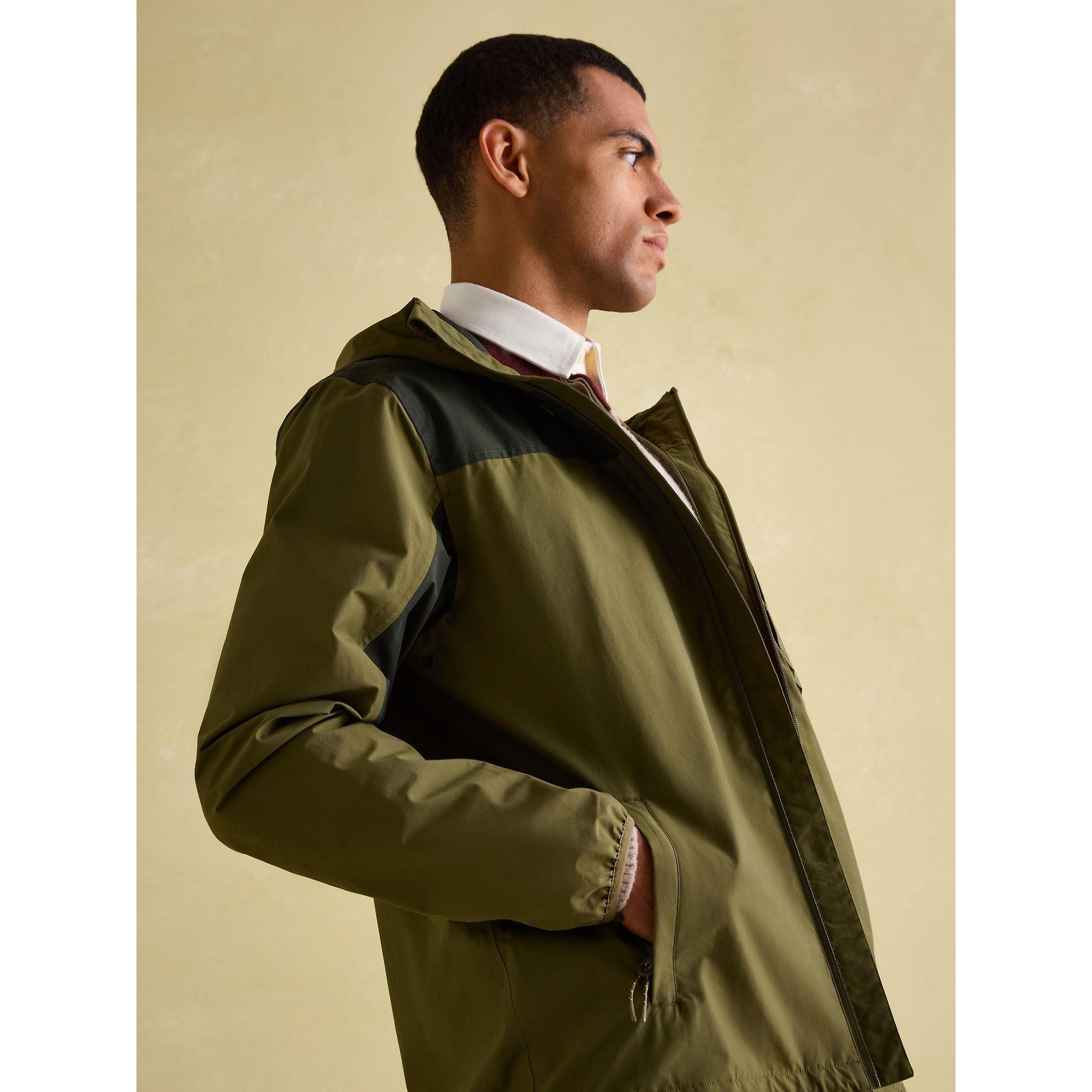 Product image 10 of 14 of Joules Men's Ayston Lightweight Waterproof Coat - Green