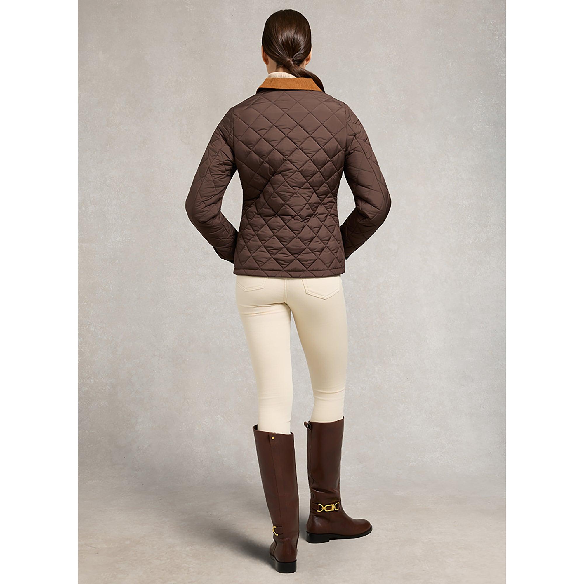 Product image 5 of 9 of Holland Cooper Women's Hastings Quilted Jacket - Chocolate