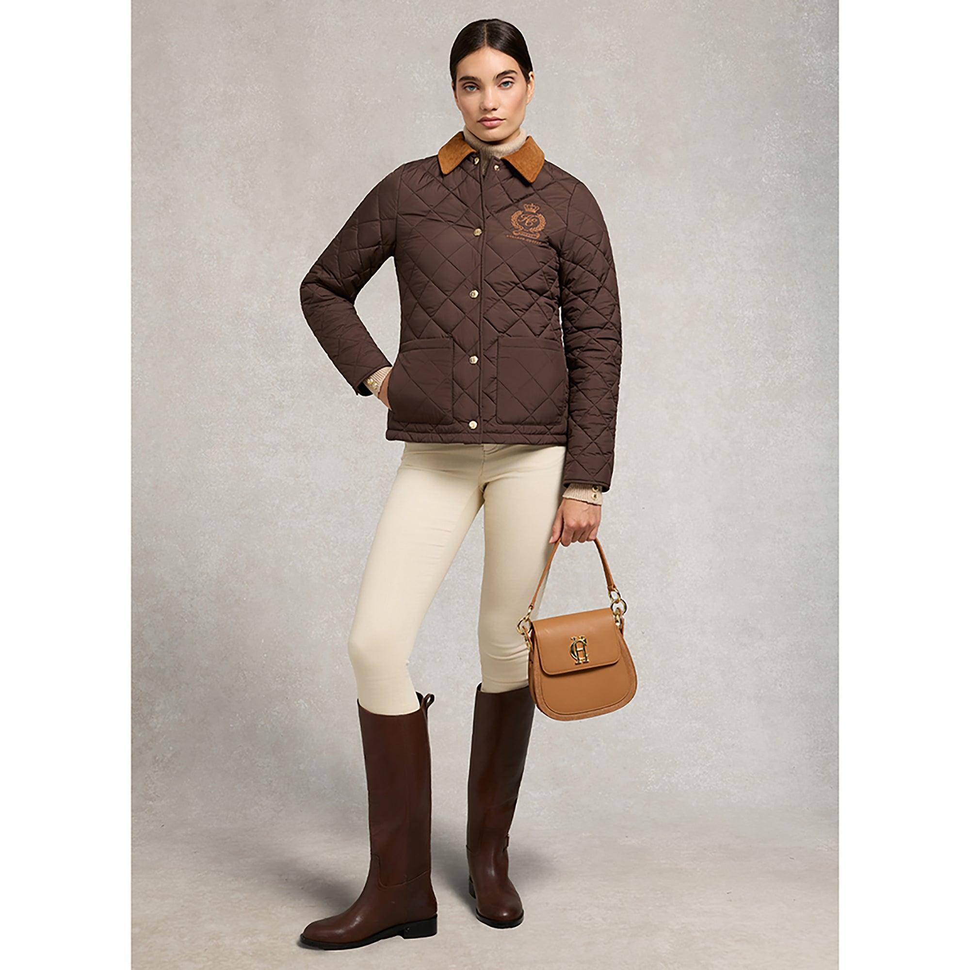 Product image 4 of 9 of Holland Cooper Women's Hastings Quilted Jacket - Chocolate
