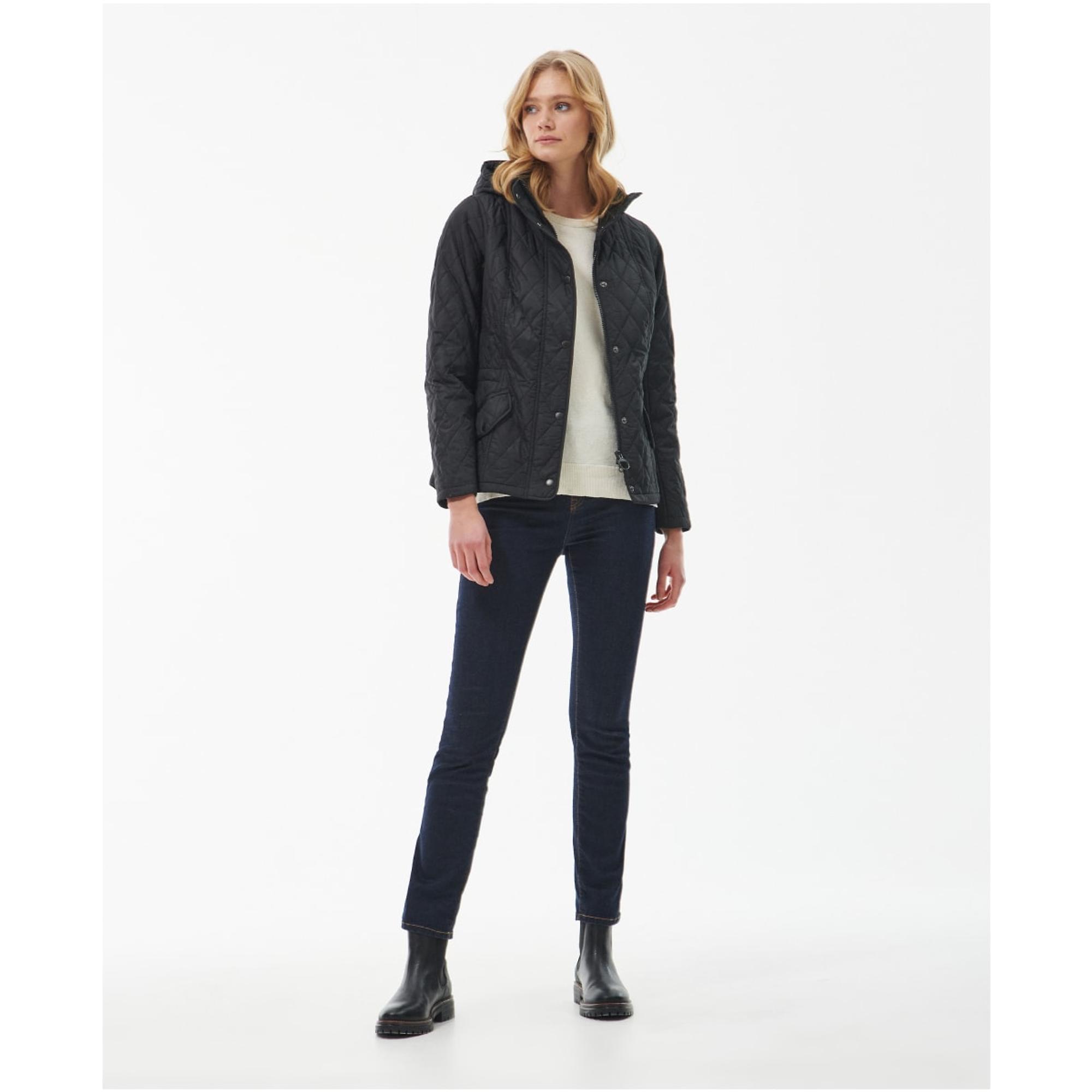 Product image 8 of 8 of Barbour Women's Millfire Quilted Jacket - Black