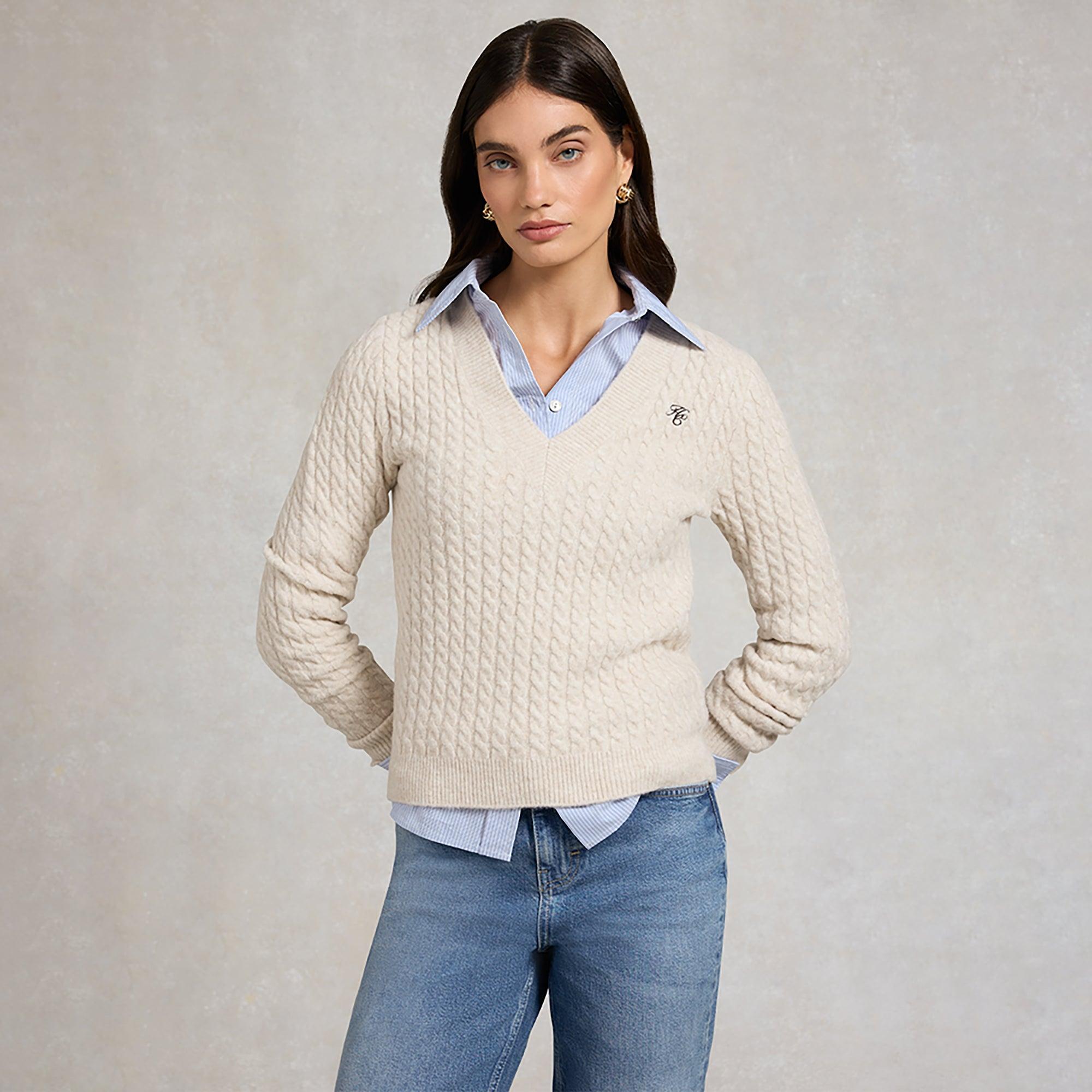 Product image 2 of 7 of Holland Cooper Women's Polly Knit - Barley