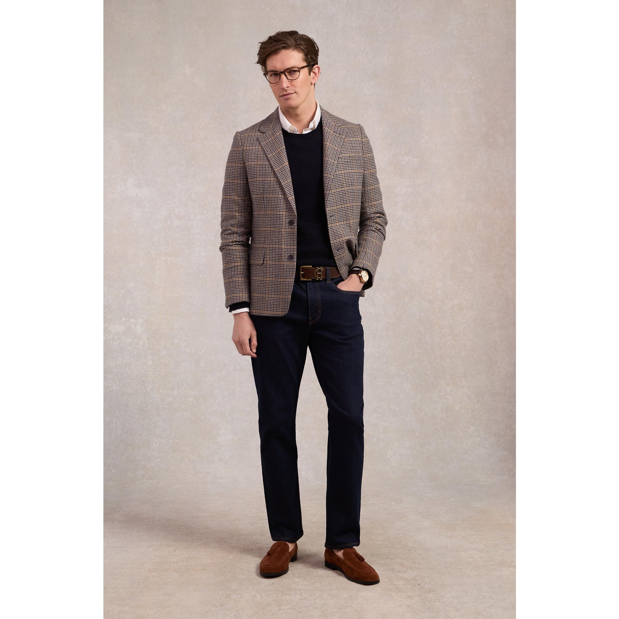 Product image 4 of 8 of Holland Cooper Men's Classic Straight Jeans - Dark Indigo