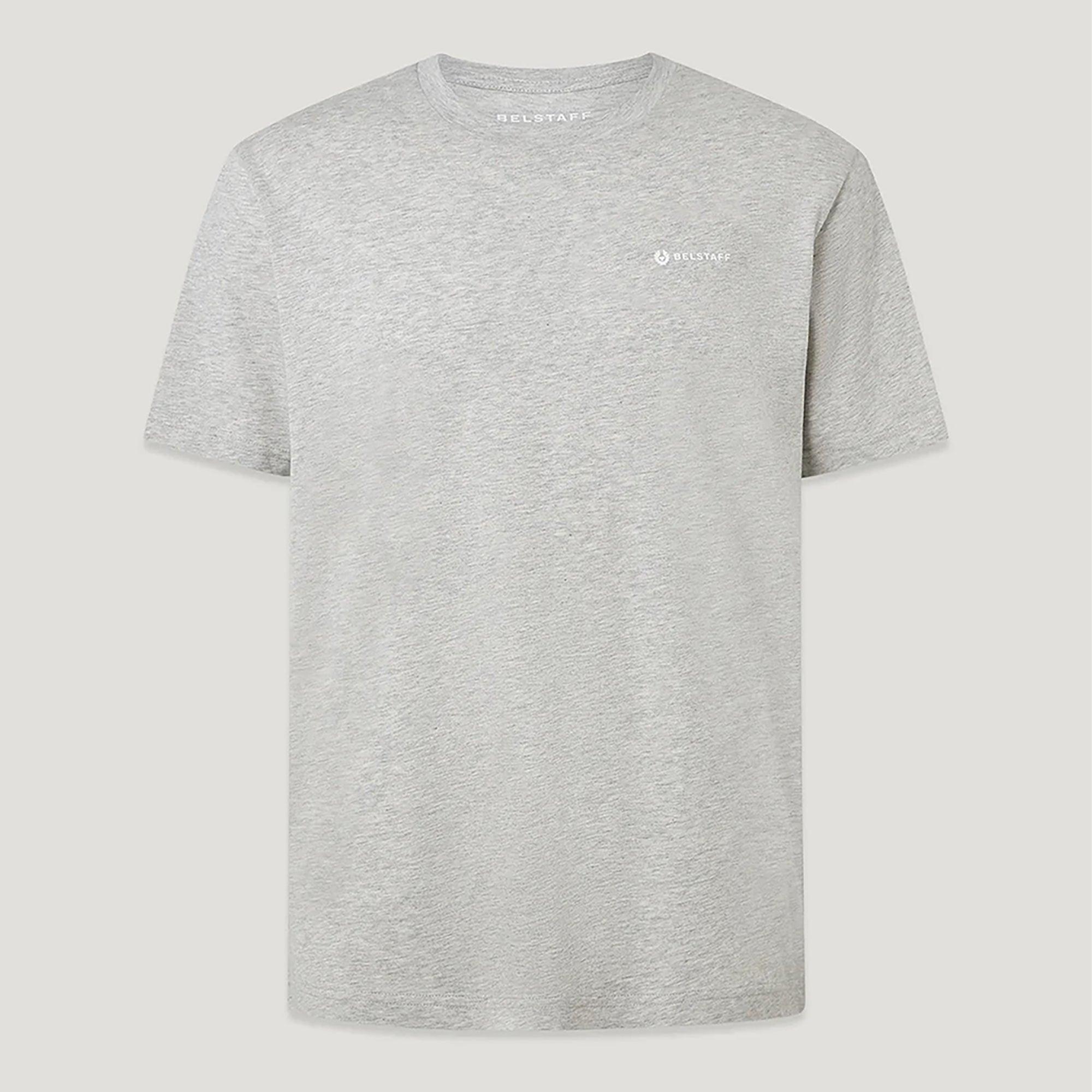 Product image 2 of 4 of Belstaff Men's 3 Pack T-Shirt - White/Fatigue Green/Old Silver Heather
