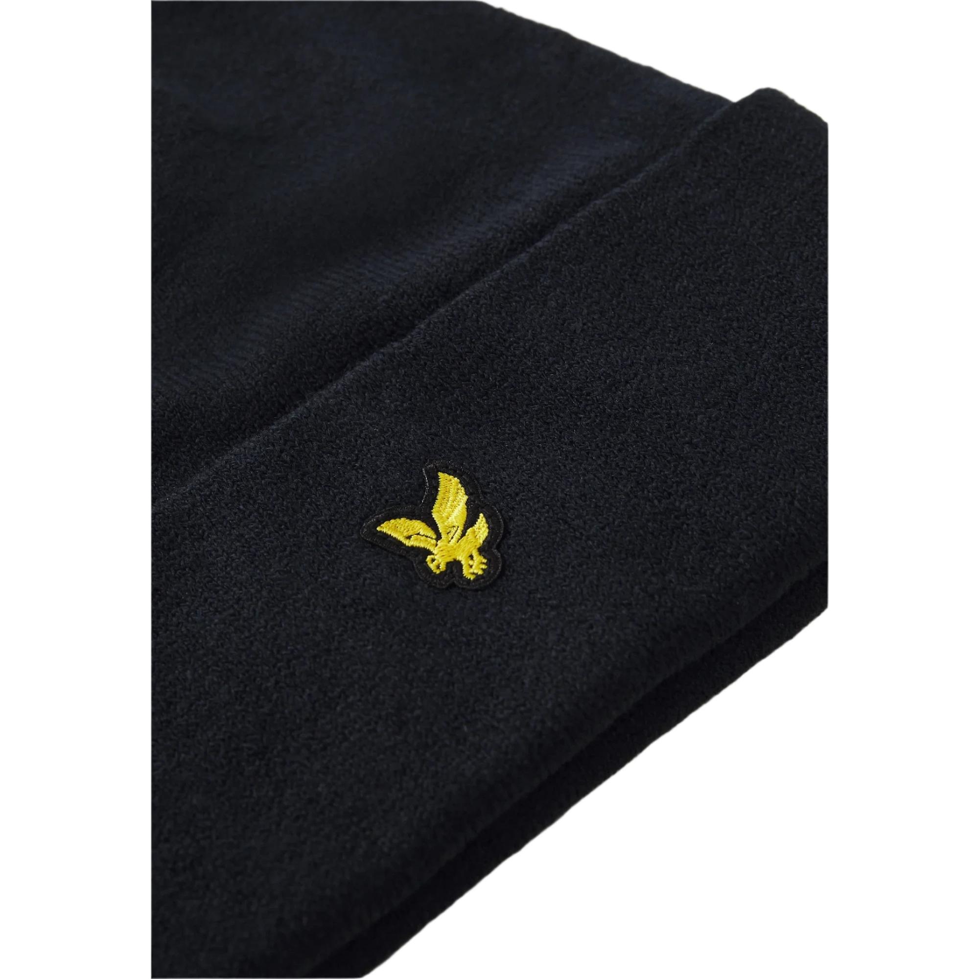 Product image 3 of 7 of Lyle & Scott Men's Checked Scarf And Beanie Gift Set - Dark Navy