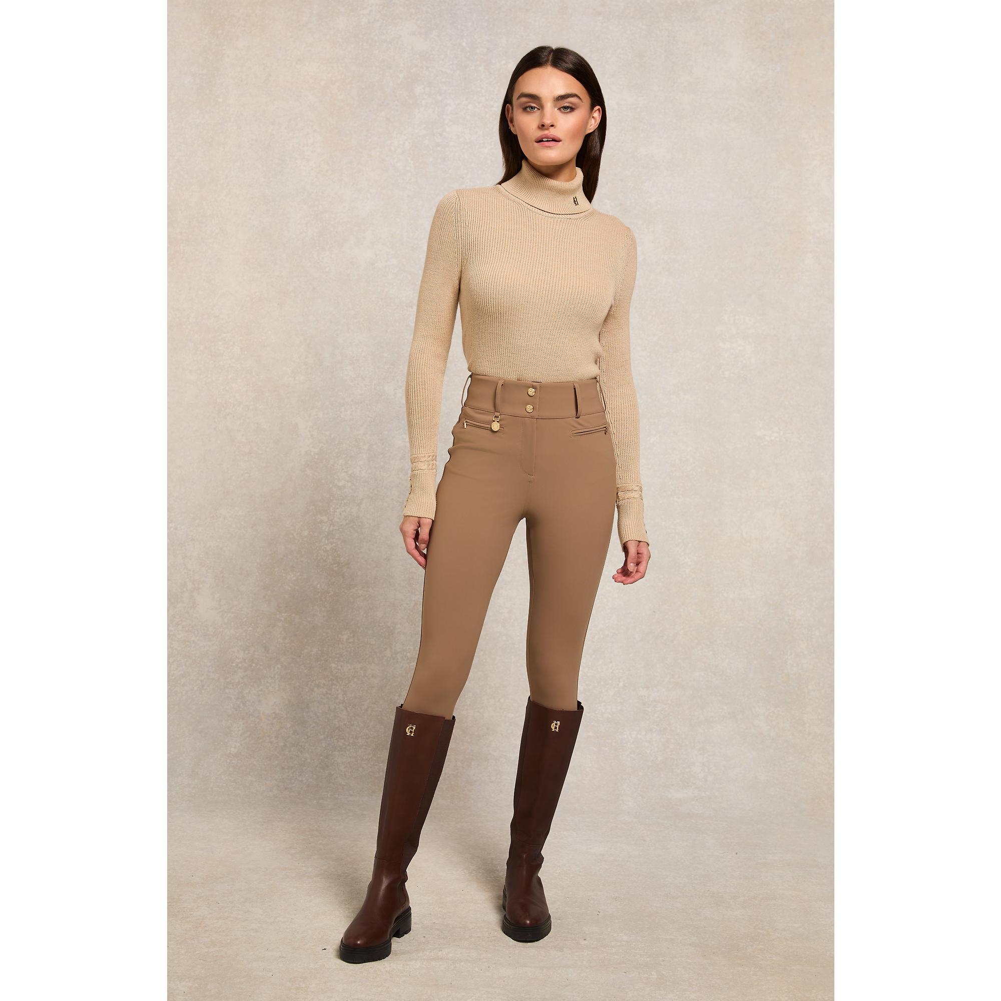 Product image 2 of 5 of Holland Cooper Women's Contour Trousers (Regular) - Taupe