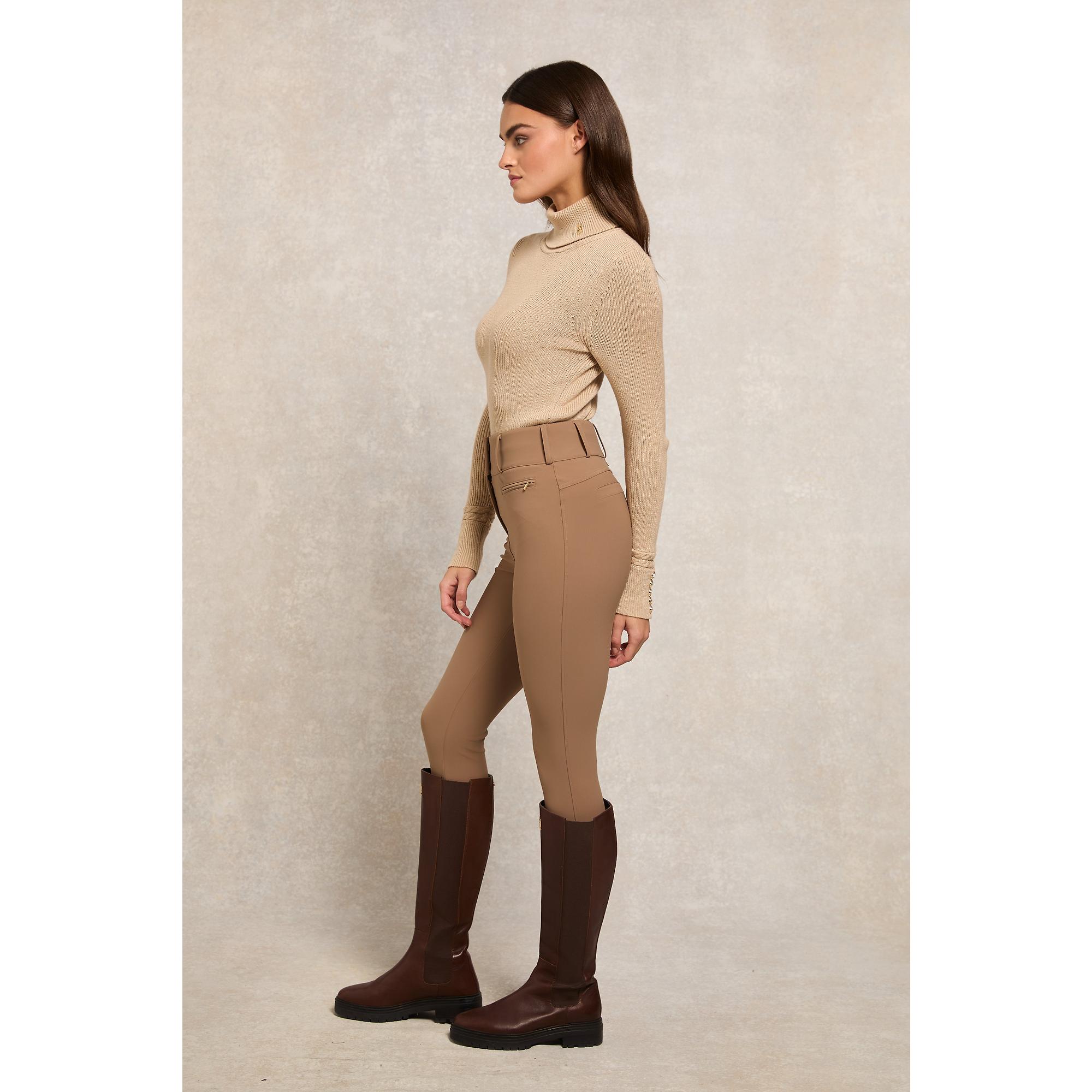 Product image 4 of 5 of Holland Cooper Women's Contour Trousers (Regular) - Taupe