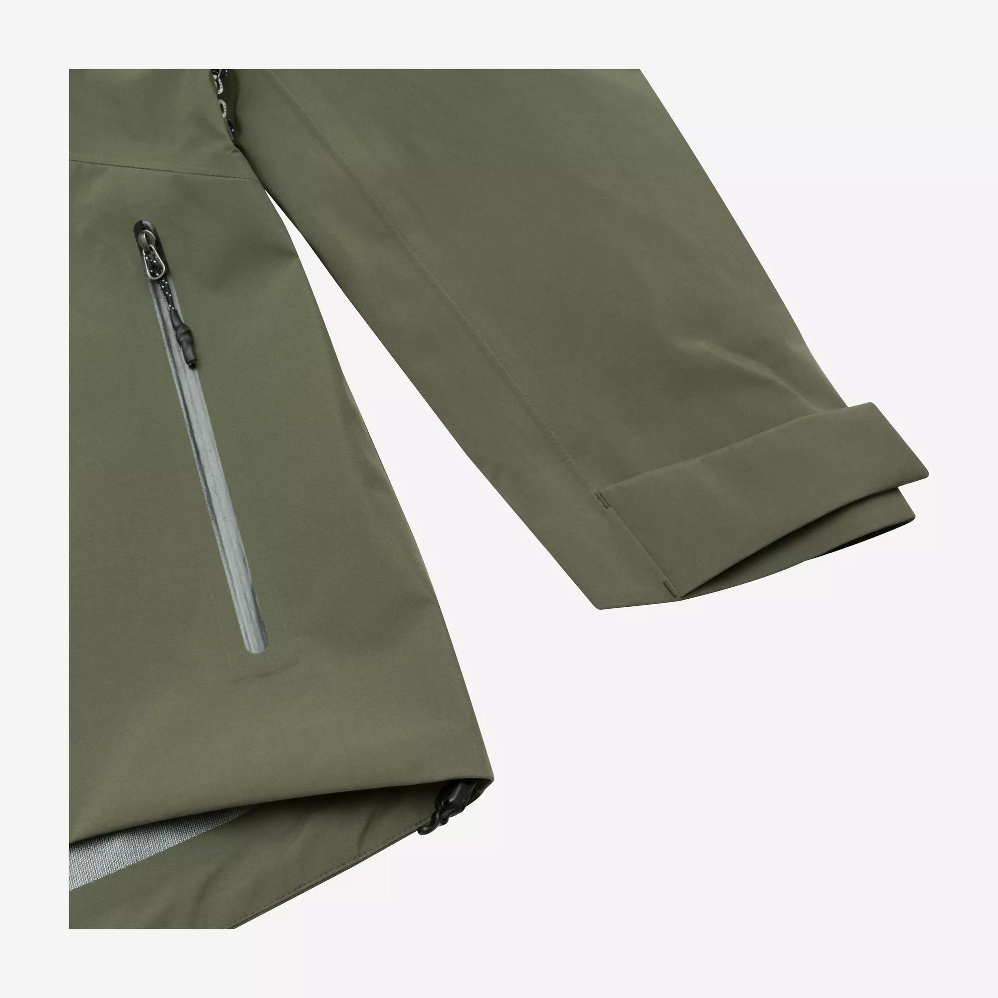 Product image 18 of 20 of Elliker Unisex Ayre 3L Waterproof Shell Jacket - Khaki