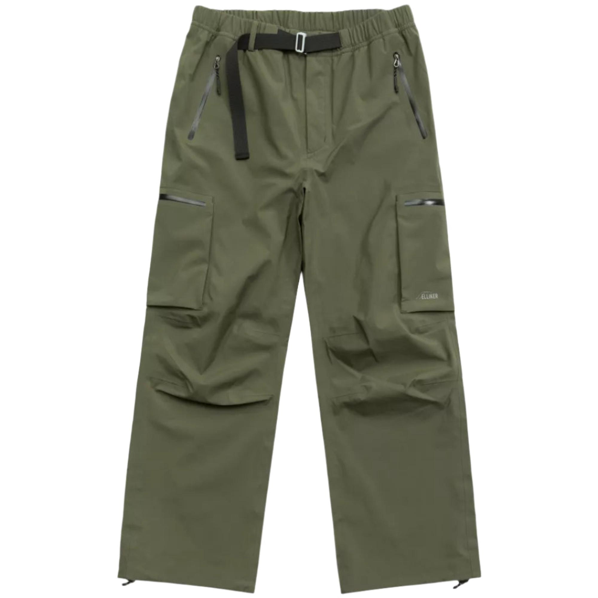 Product image 1 of 15 of Elliker Unisex Bordley 3L Waterproof Shell Trousers - Khaki