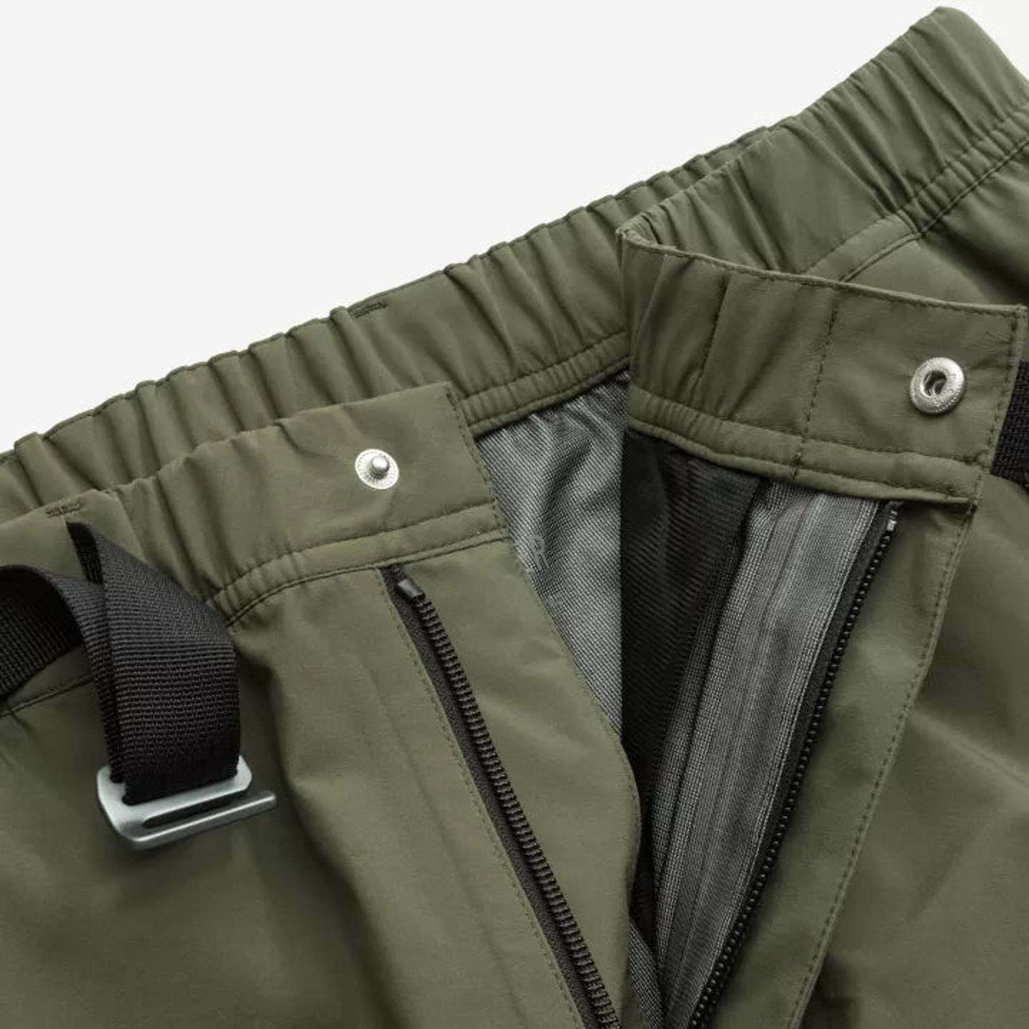 Product image 7 of 15 of Elliker Unisex Bordley 3L Waterproof Shell Trousers - Khaki