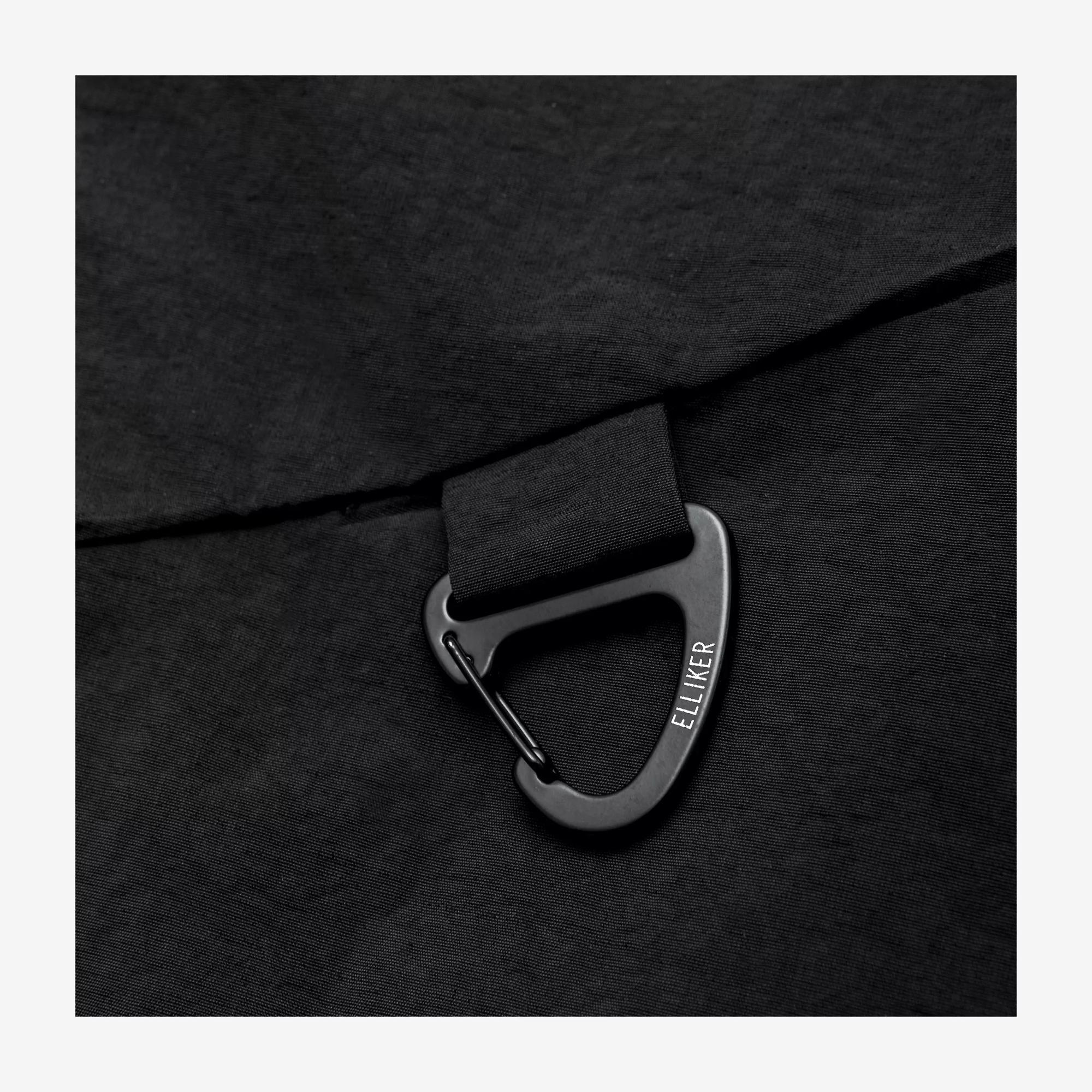 Product image 10 of 11 of Elliker Unisex Coppa Pullover Tech Jacket - Black