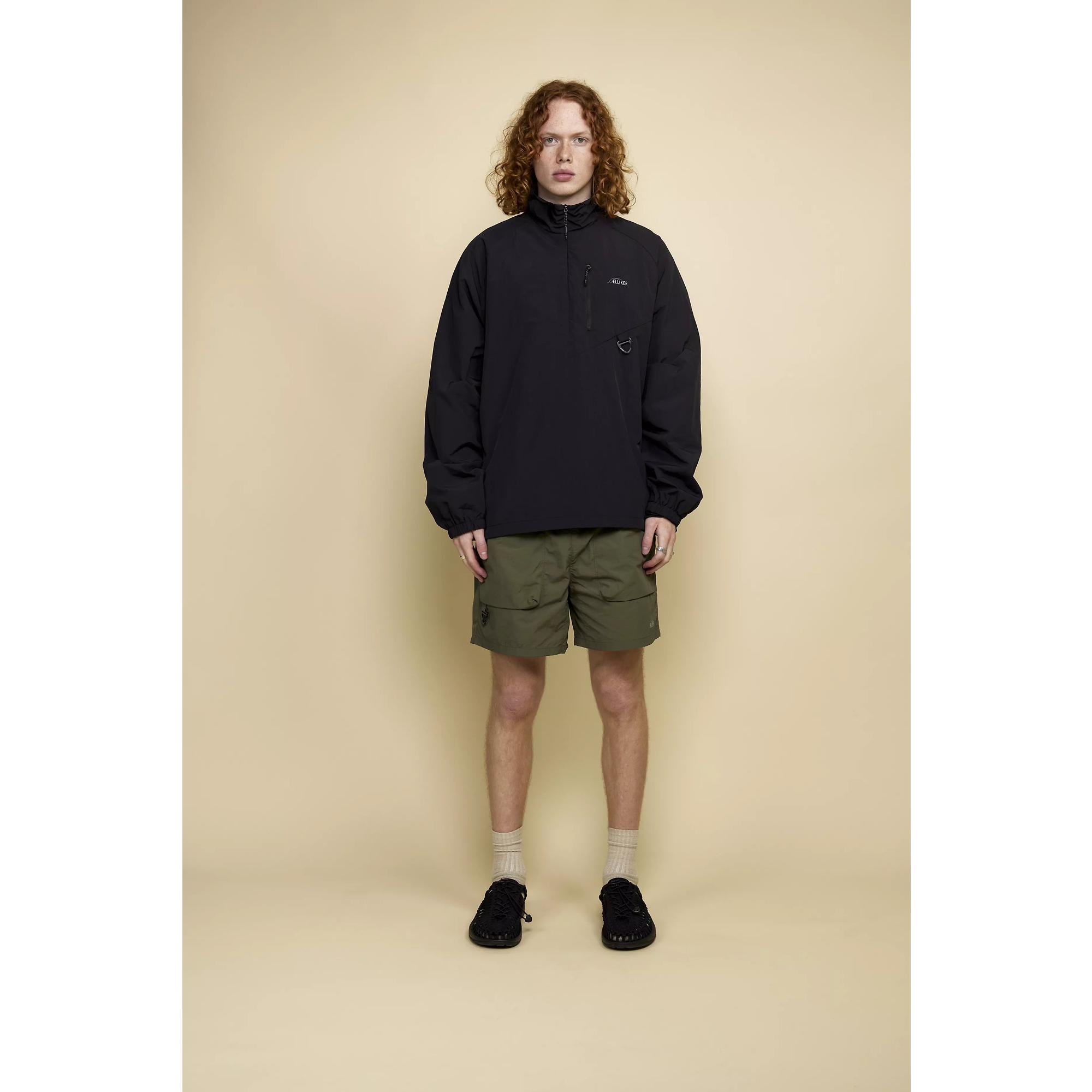 Product image 2 of 11 of Elliker Unisex Coppa Pullover Tech Jacket - Black