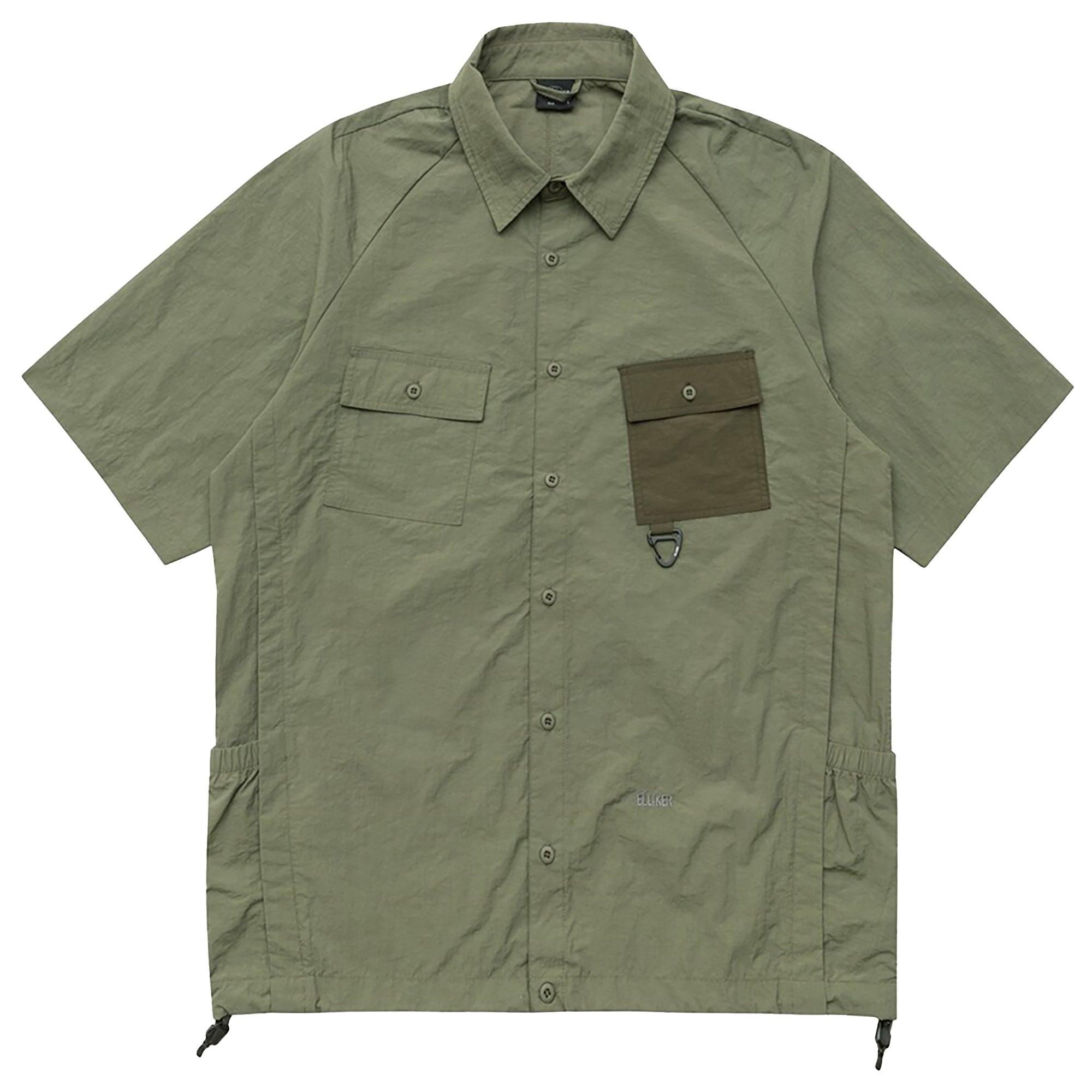 Product image 1 of 1 of Elliker Unisex Alston Two Tone Short Sleeve Tech Shirt - Ivy Green