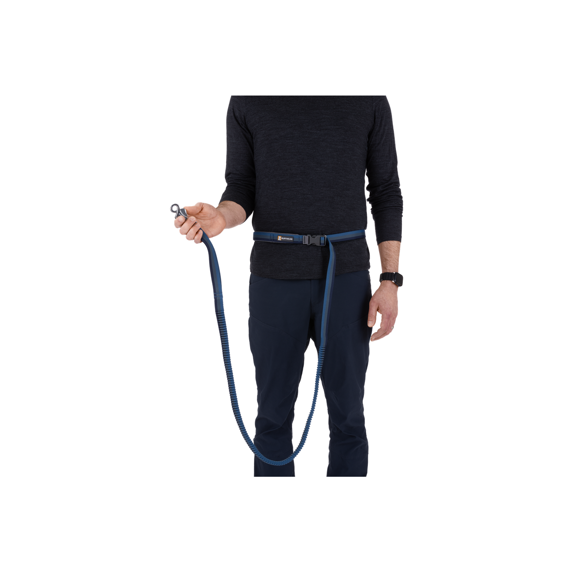 Product image 7 of 11 of RUFFWEAR Roamer Bungee Dog Lead - Orion Blue
