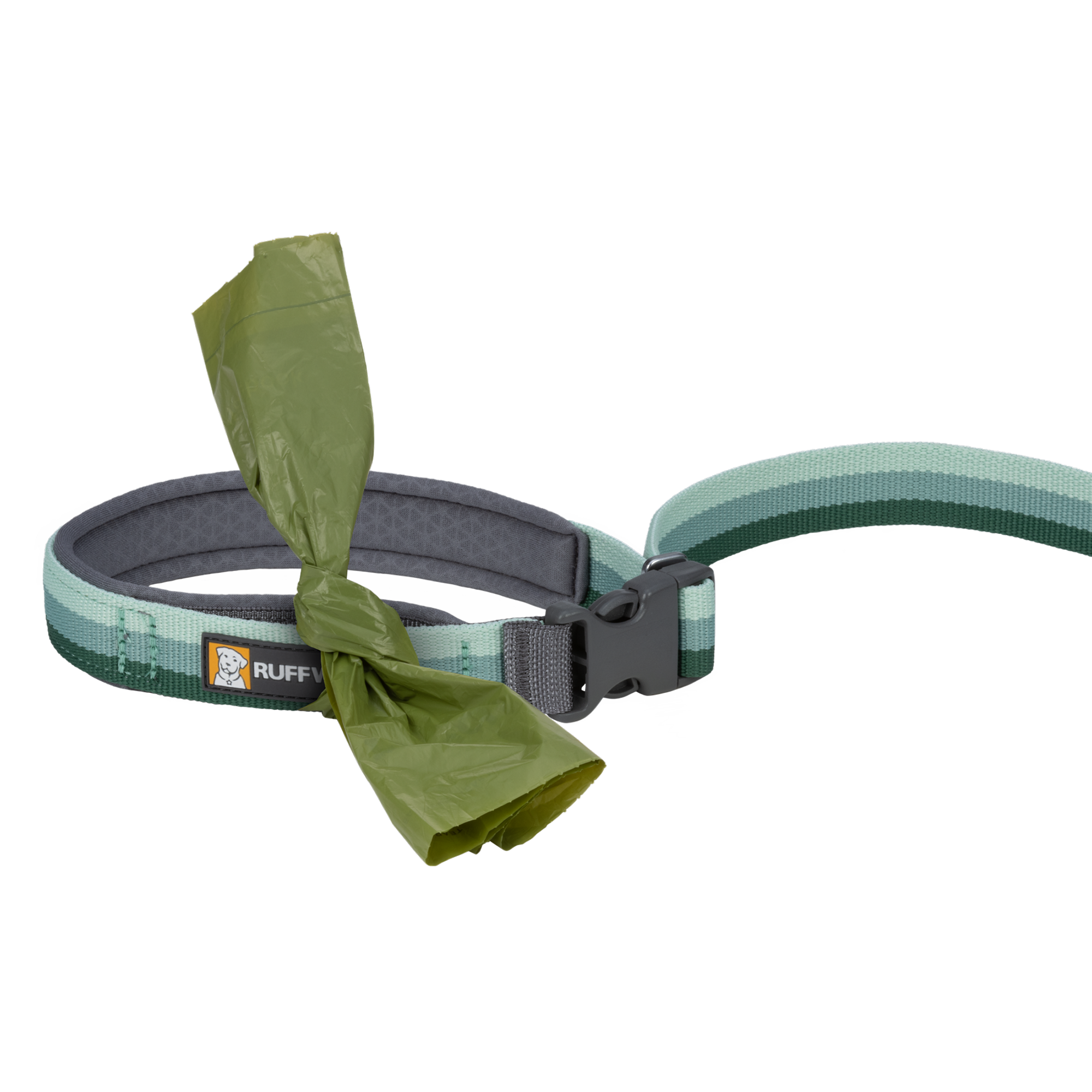 Product image 6 of 11 of RUFFWEAR Roamer Bungee Dog Lead - River Rock Green