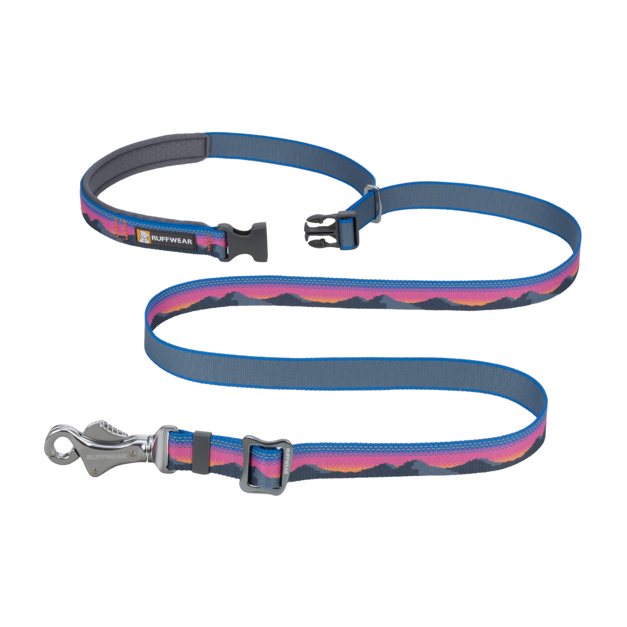 Product image 2 of 12 of RUFFWEAR Crag EX Adjustable Dog Lead - Alpine Dusk