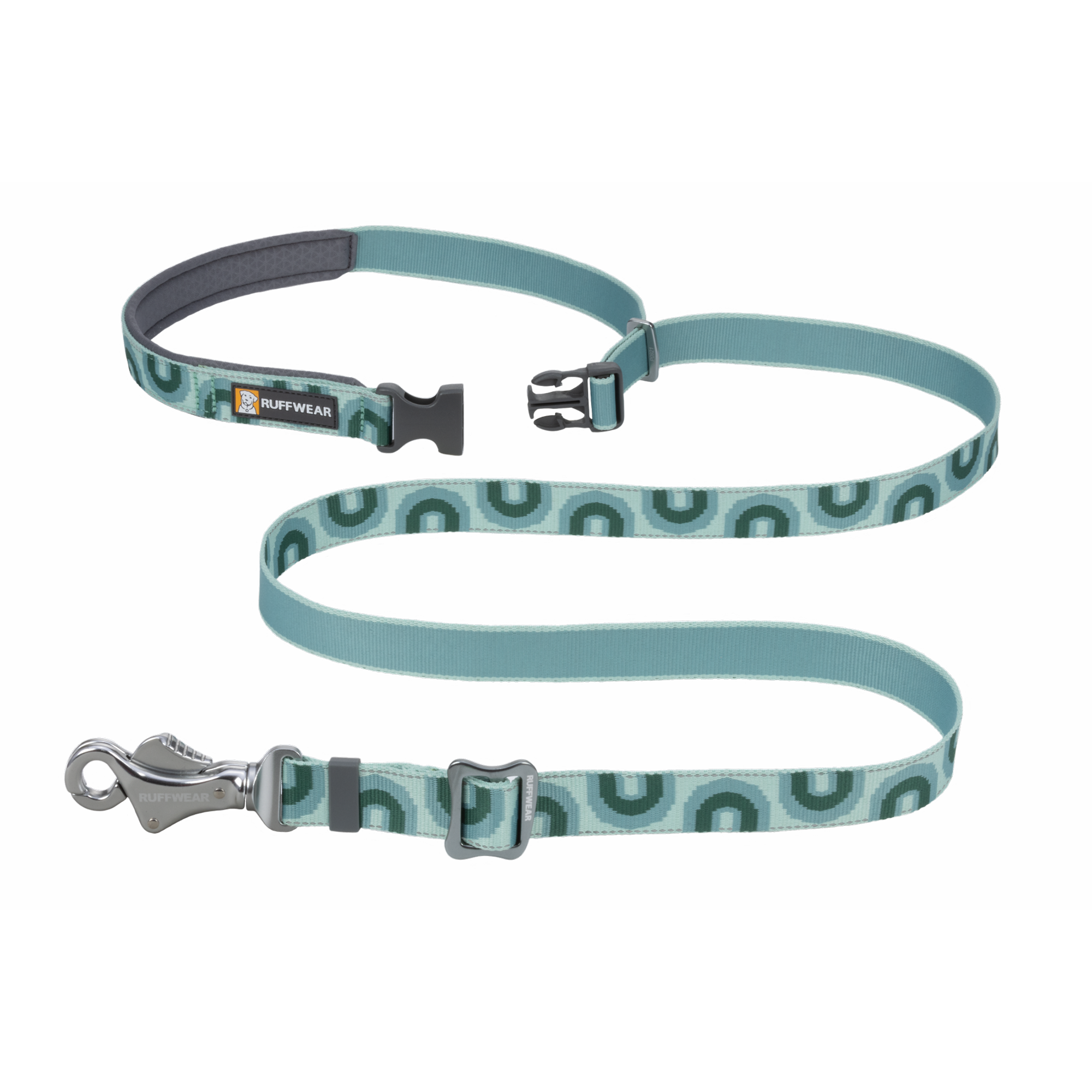 Product image 2 of 12 of RUFFWEAR Crag EX Adjustable Dog Lead - Grassy Oxbow