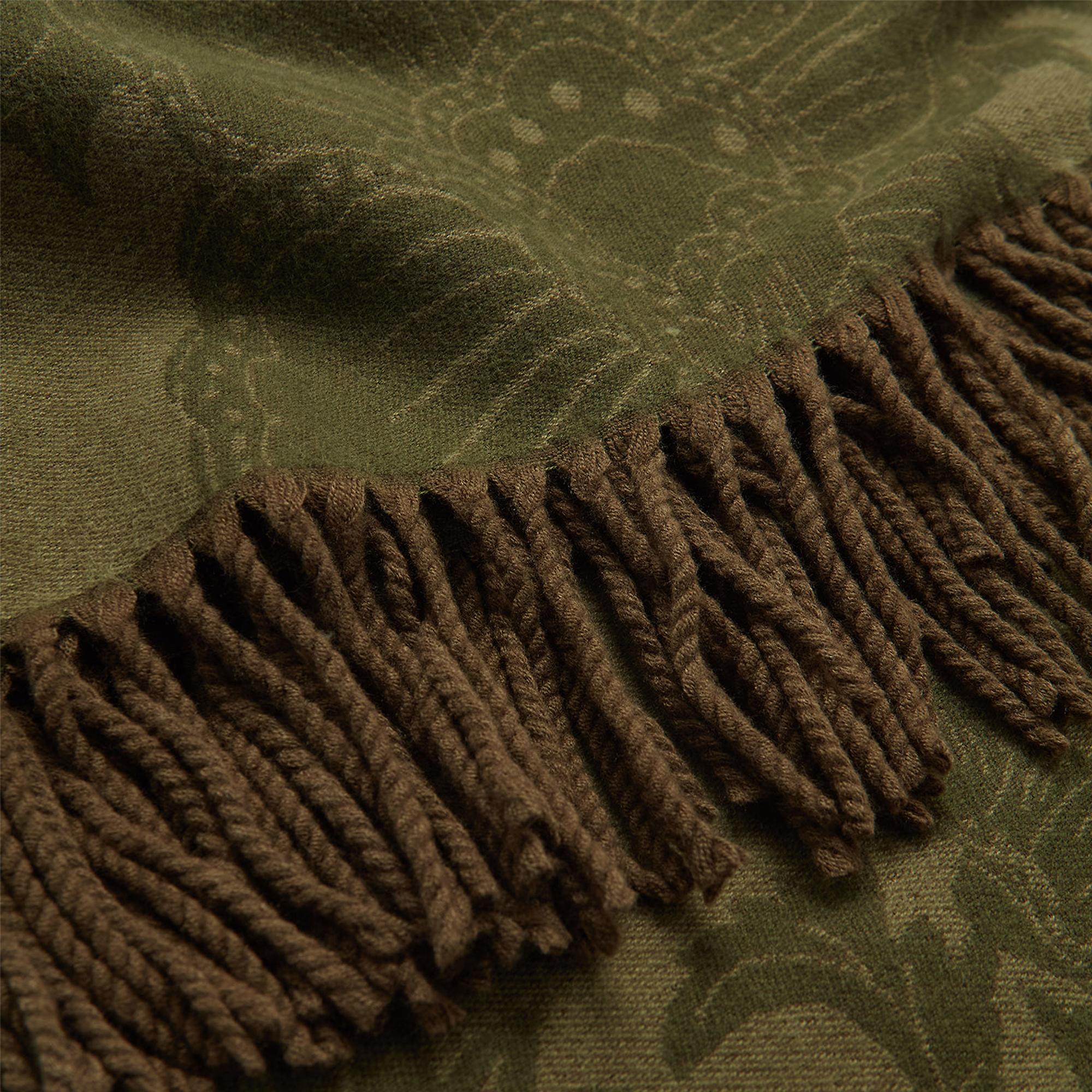 Product image 5 of 5 of Joules Women's Elissa Jacquard Scarf - Khaki Green