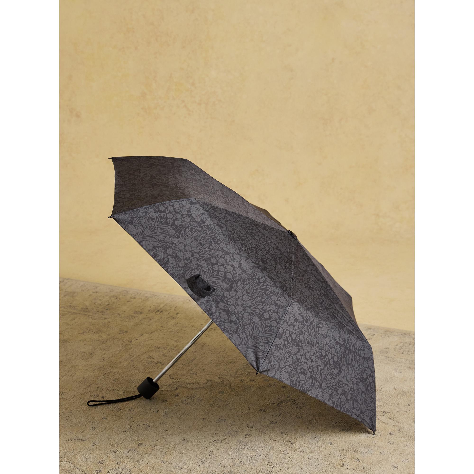Product image 2 of 7 of Joules Rayne Floral Printed Umbrella - Black