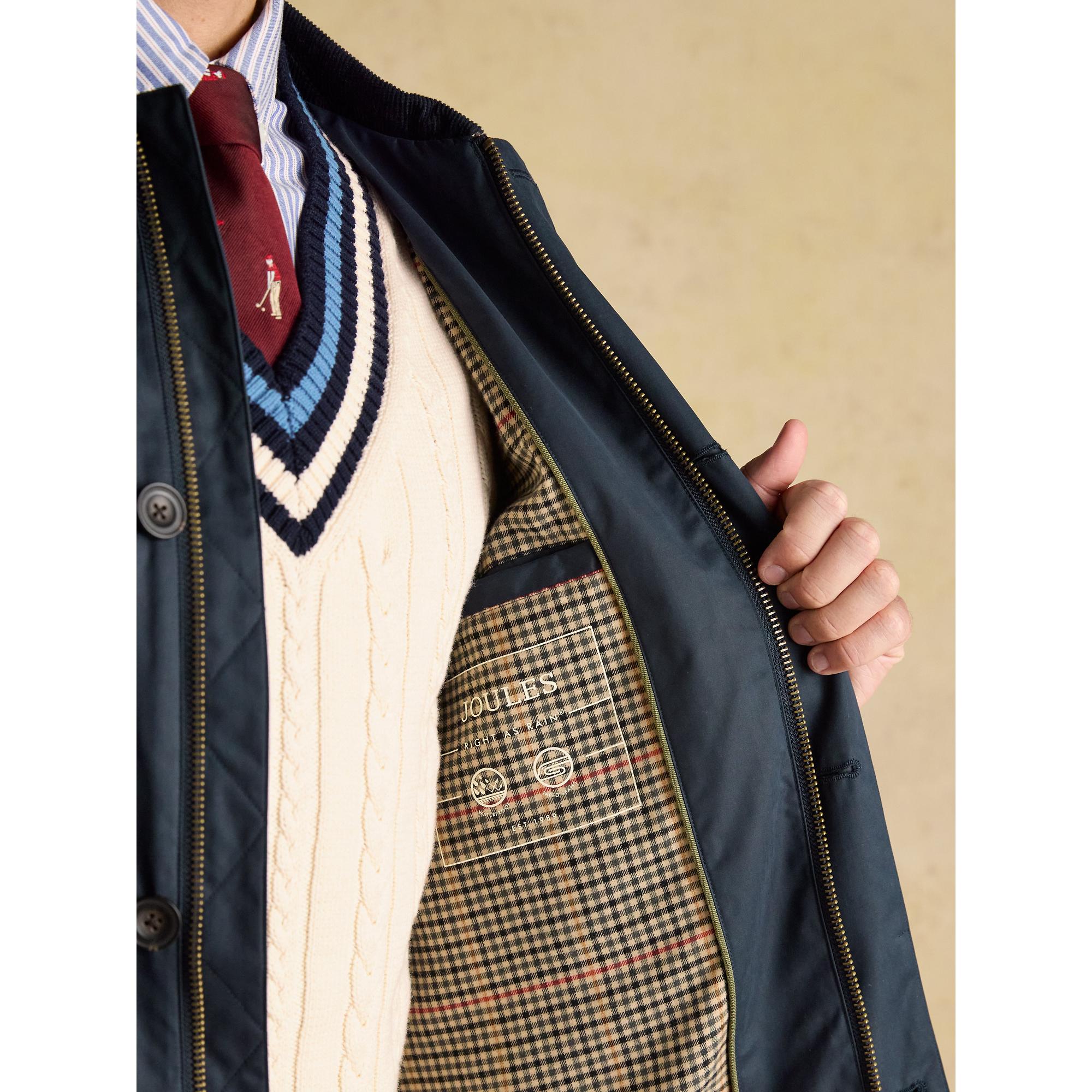 Product image 13 of 17 of Joules Men's Sandford Waterproof Raincoat - Navy