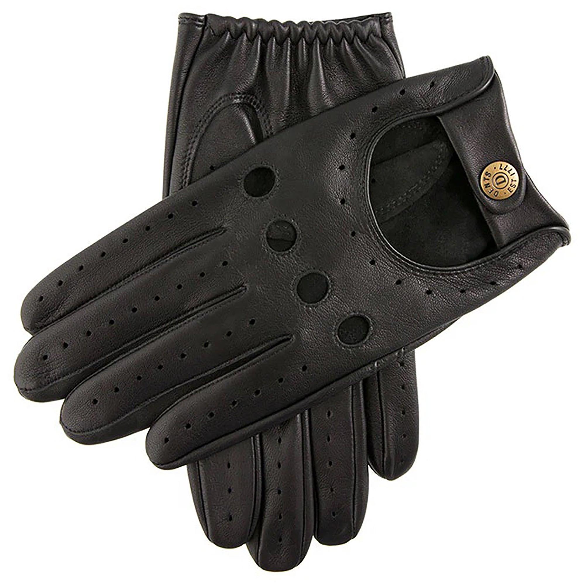 Product image 1 of 11 of Dents Men’s Delta Classic Leather Driving Gloves - Black