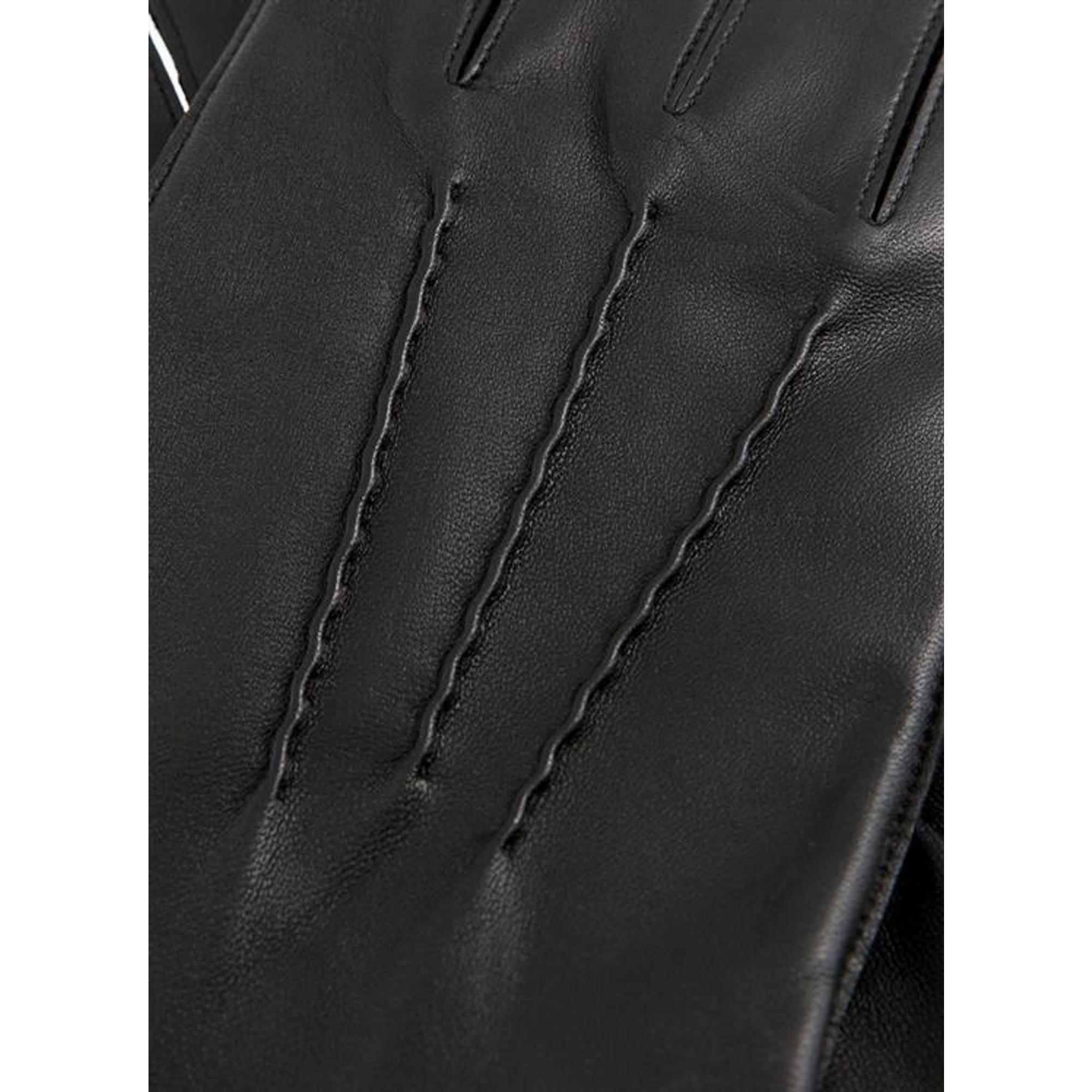 Product image 3 of 5 of Dents Men's Dilton Three-Point Lined Leather Gloves - Black
