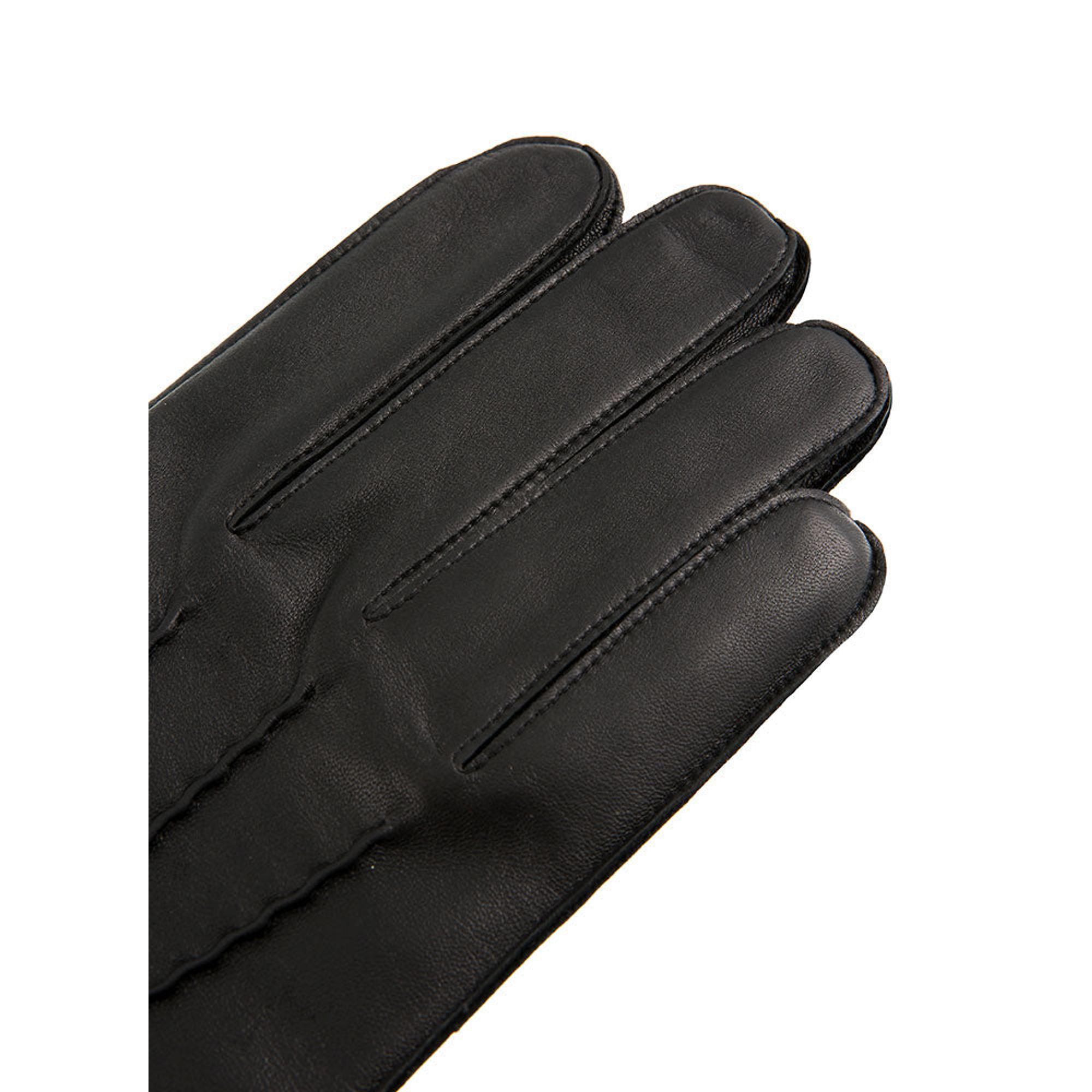 Product image 4 of 5 of Dents Men's Dilton Three-Point Lined Leather Gloves - Black