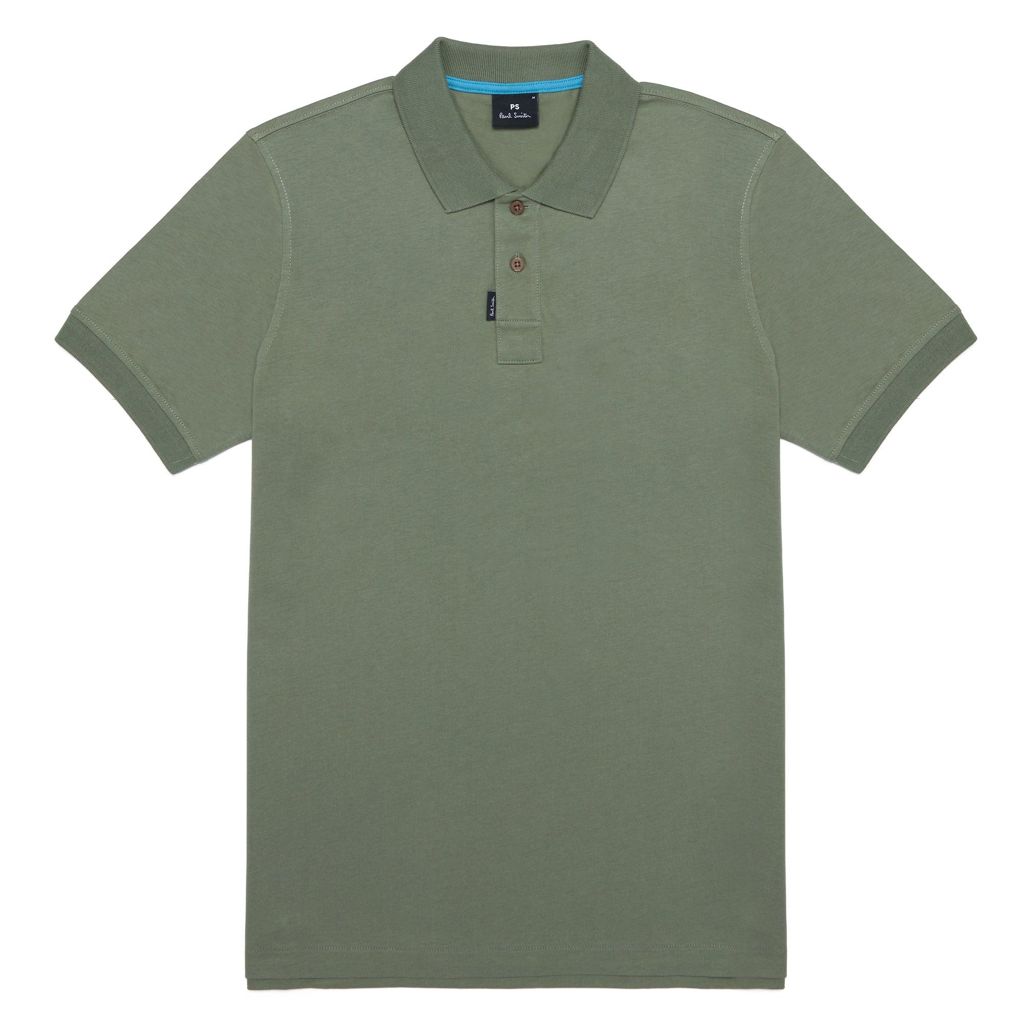 Product image 1 of 2 of Paul Smith Men's Reg Fit Polo Shirt - Greyish Green