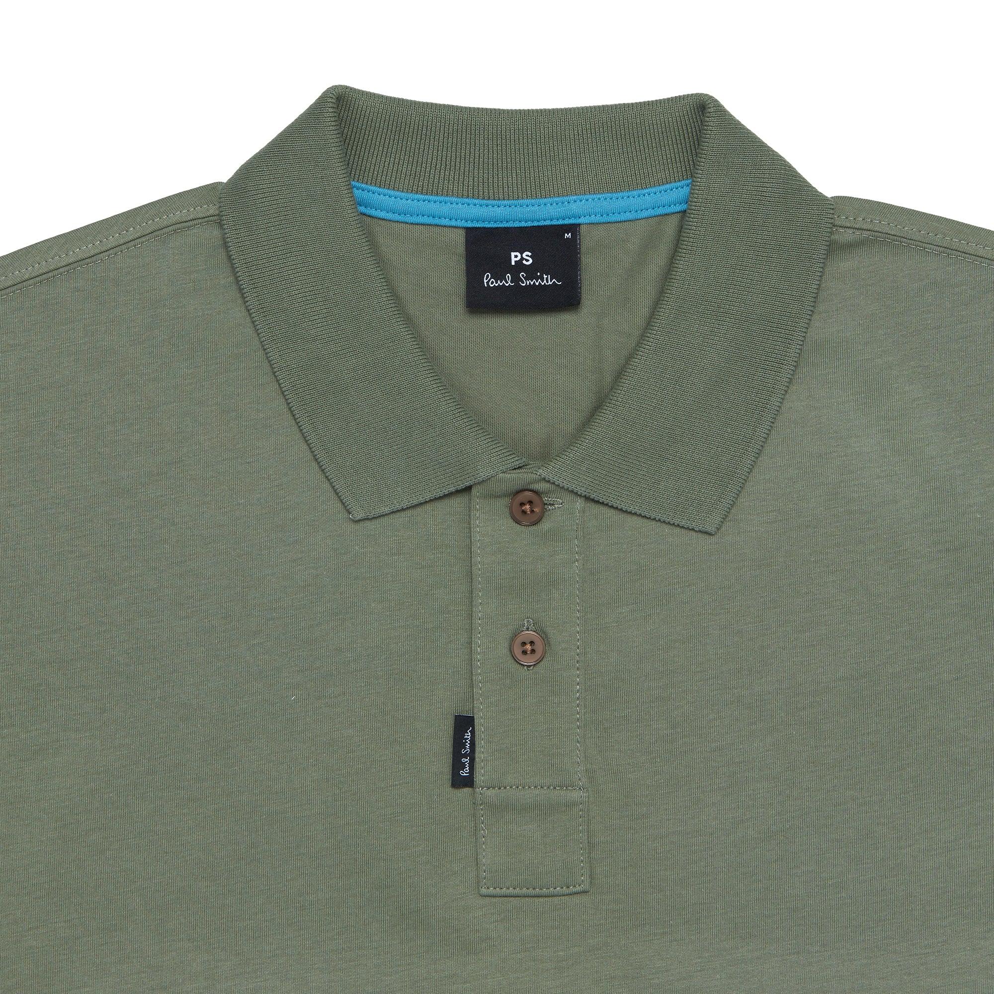 Product image 2 of 2 of Paul Smith Men's Reg Fit Polo Shirt - Greyish Green