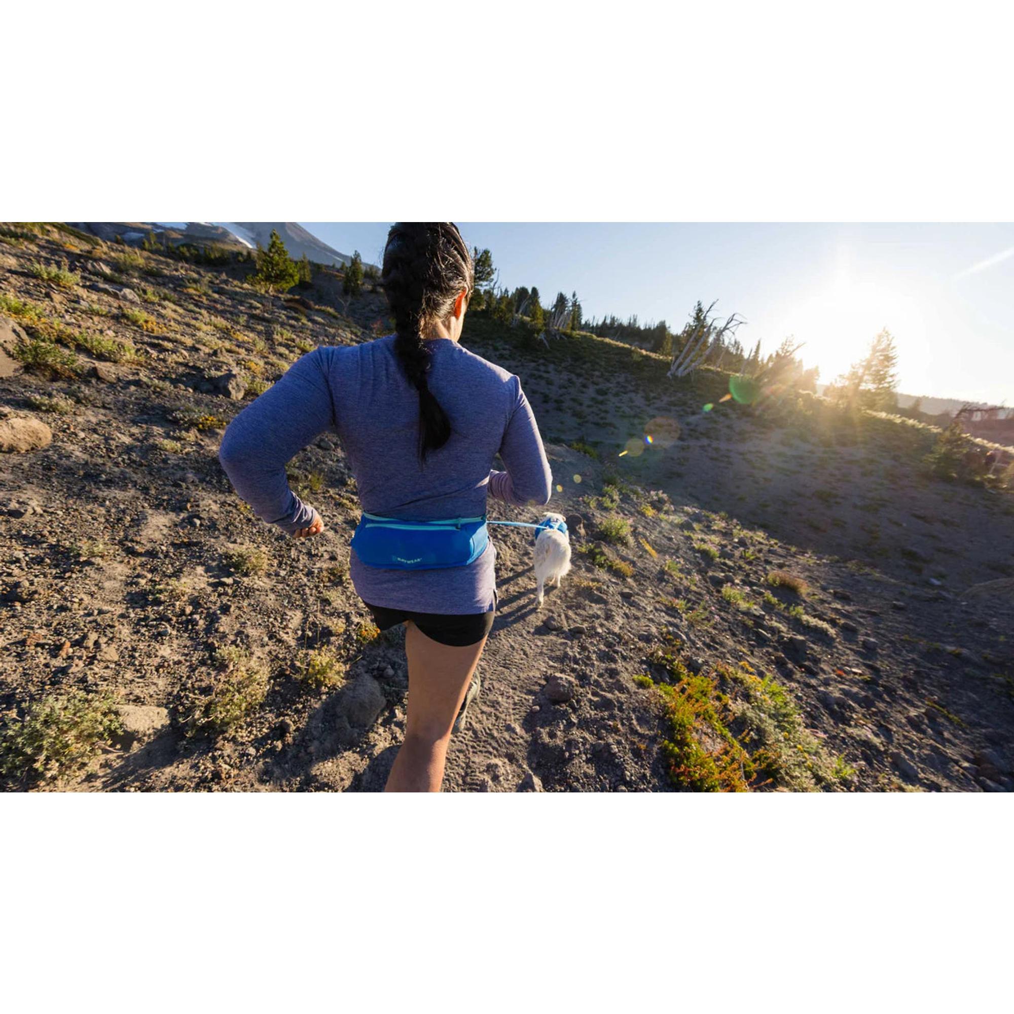 Product image 13 of 14 of RUFFWEAR Trail Runner Running Belt (Small/Medium) Blue Pool