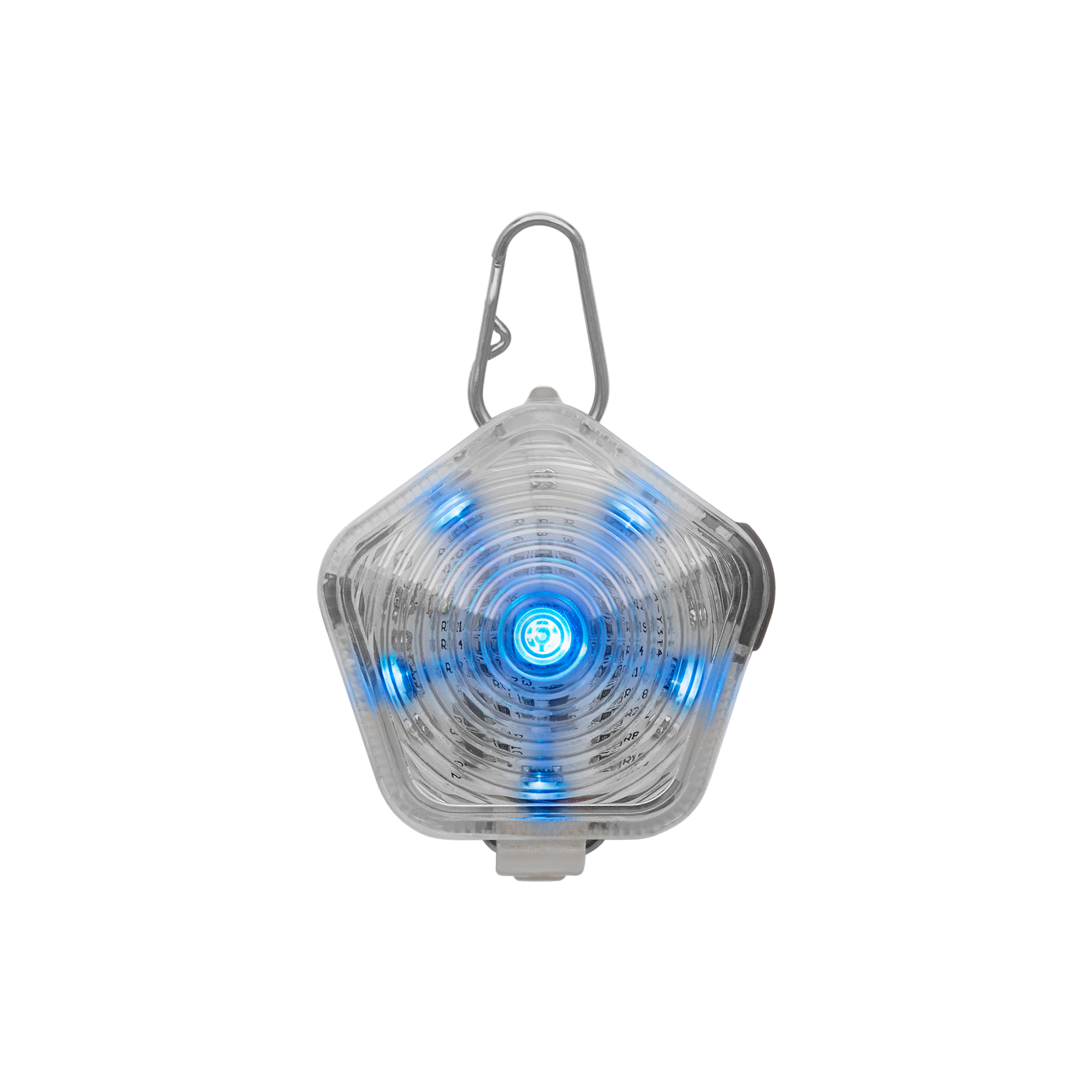 Product image 5 of 7 of RUFFWEAR The Beacon Dog Safety Light - Clear Lake
