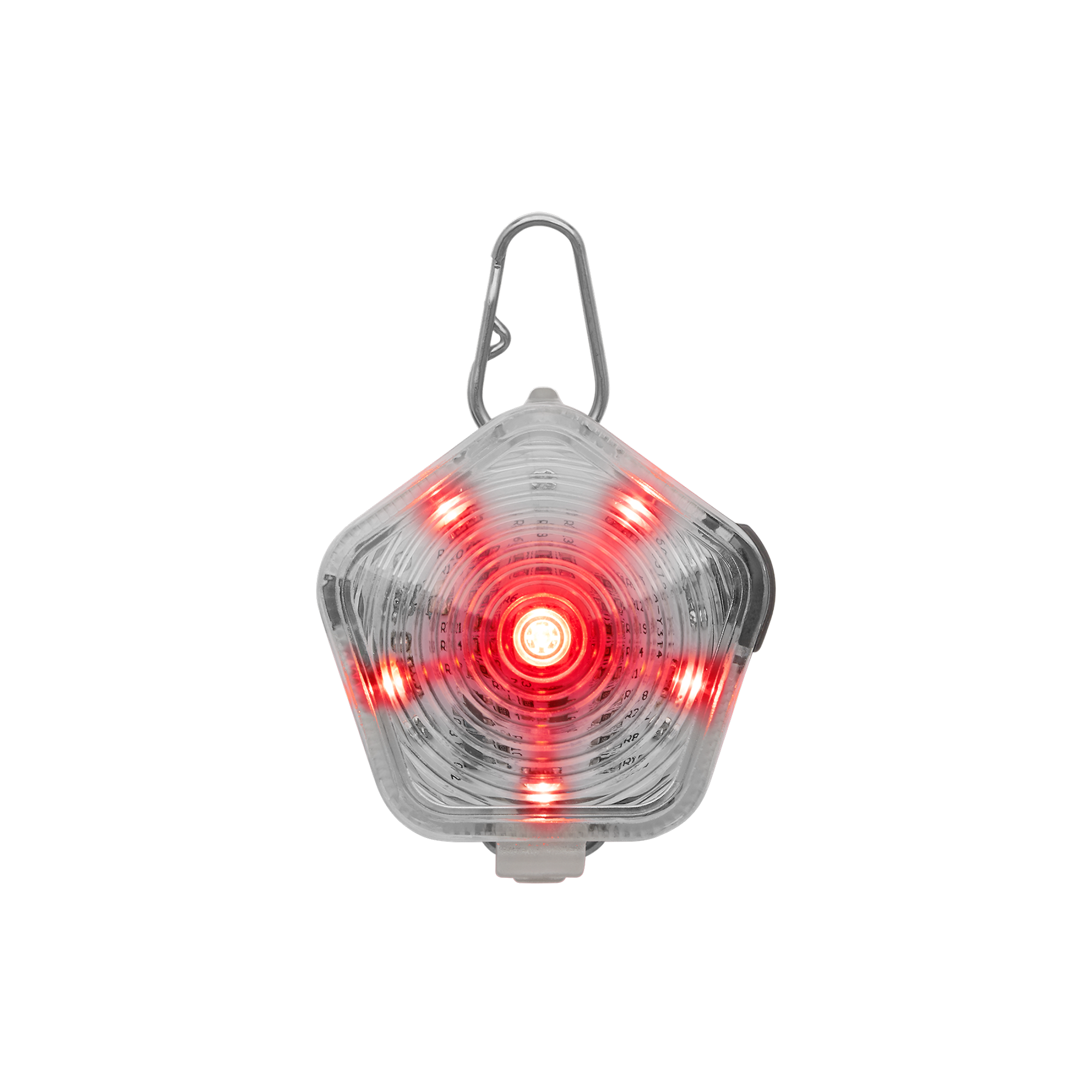 Product image 7 of 7 of RUFFWEAR The Beacon Dog Safety Light - Clear Lake