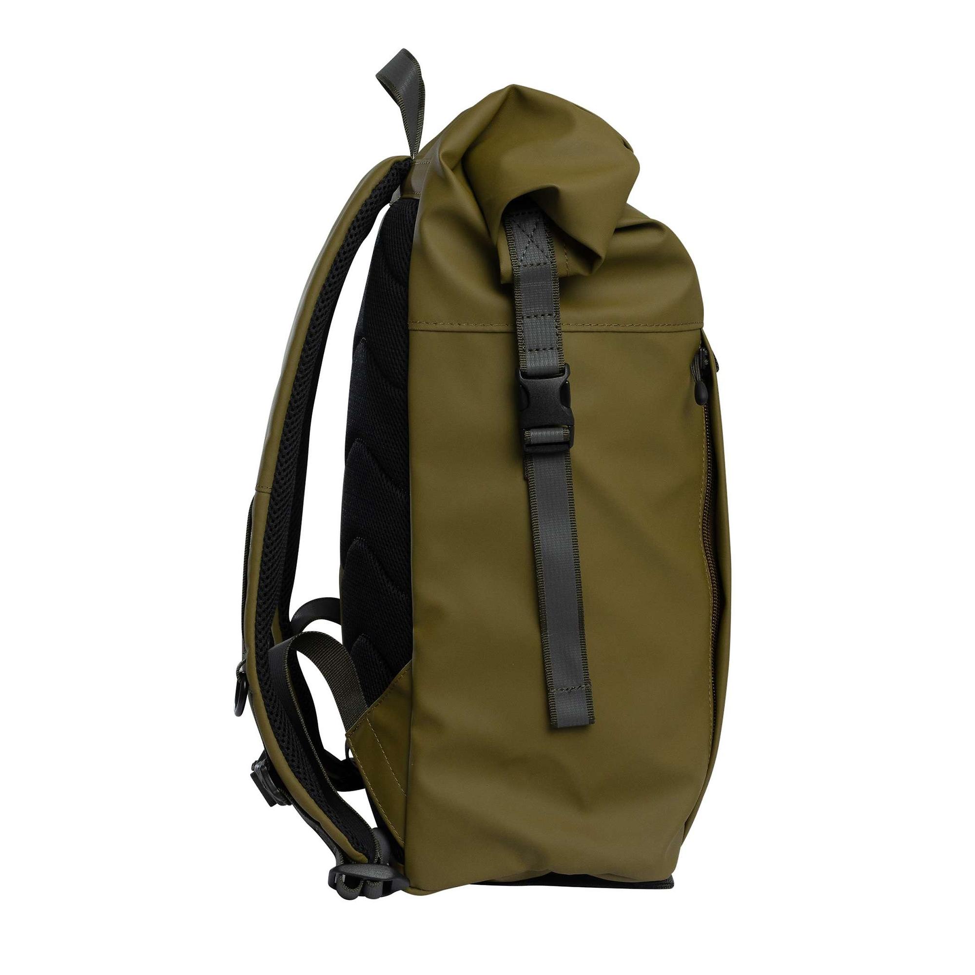 Product image 5 of 11 of Sandqvist Konrad Rolltop Backpack - 17L - Moss Green