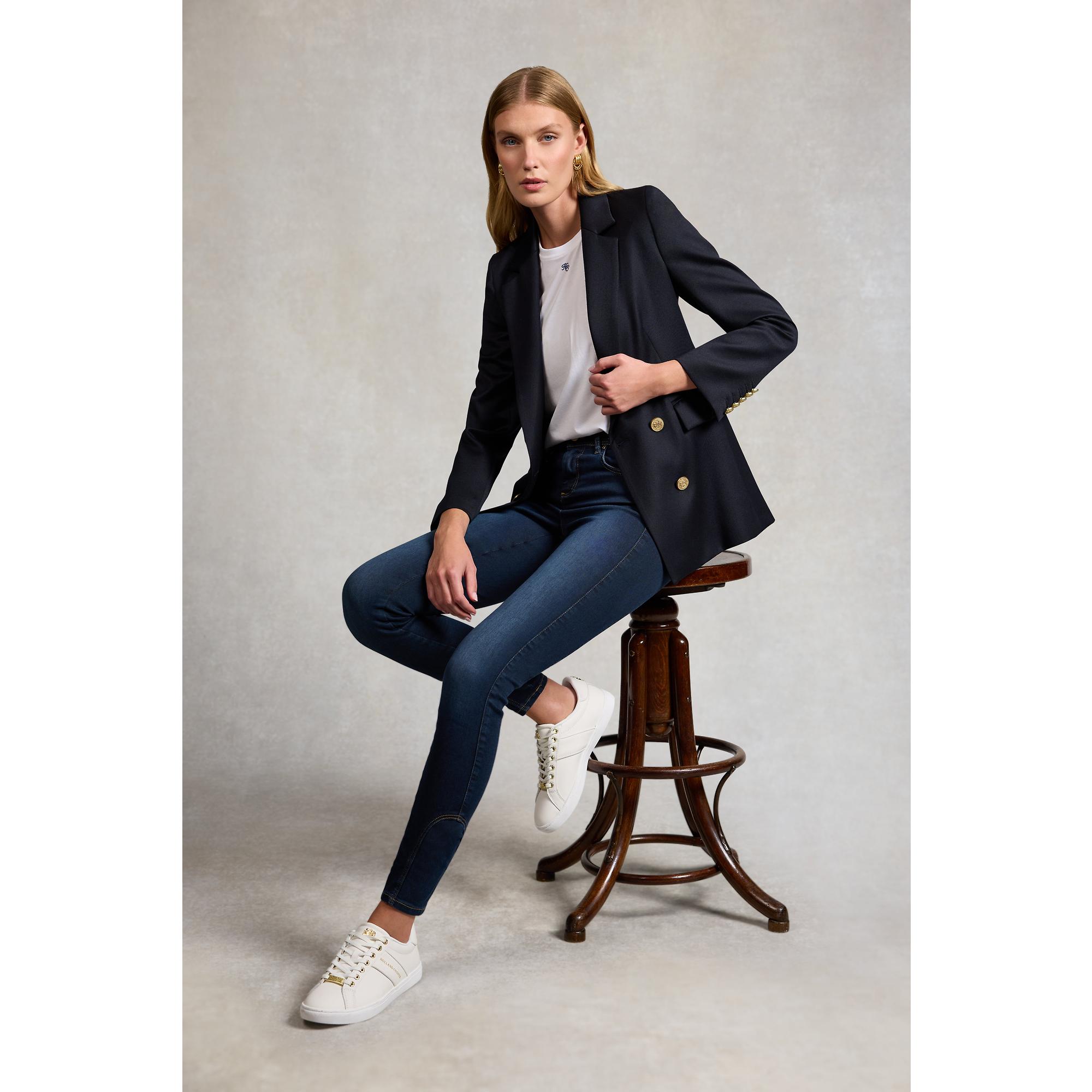 Product image 2 of 9 of Holland Cooper Women's Knightsbridge Court Trainers - White