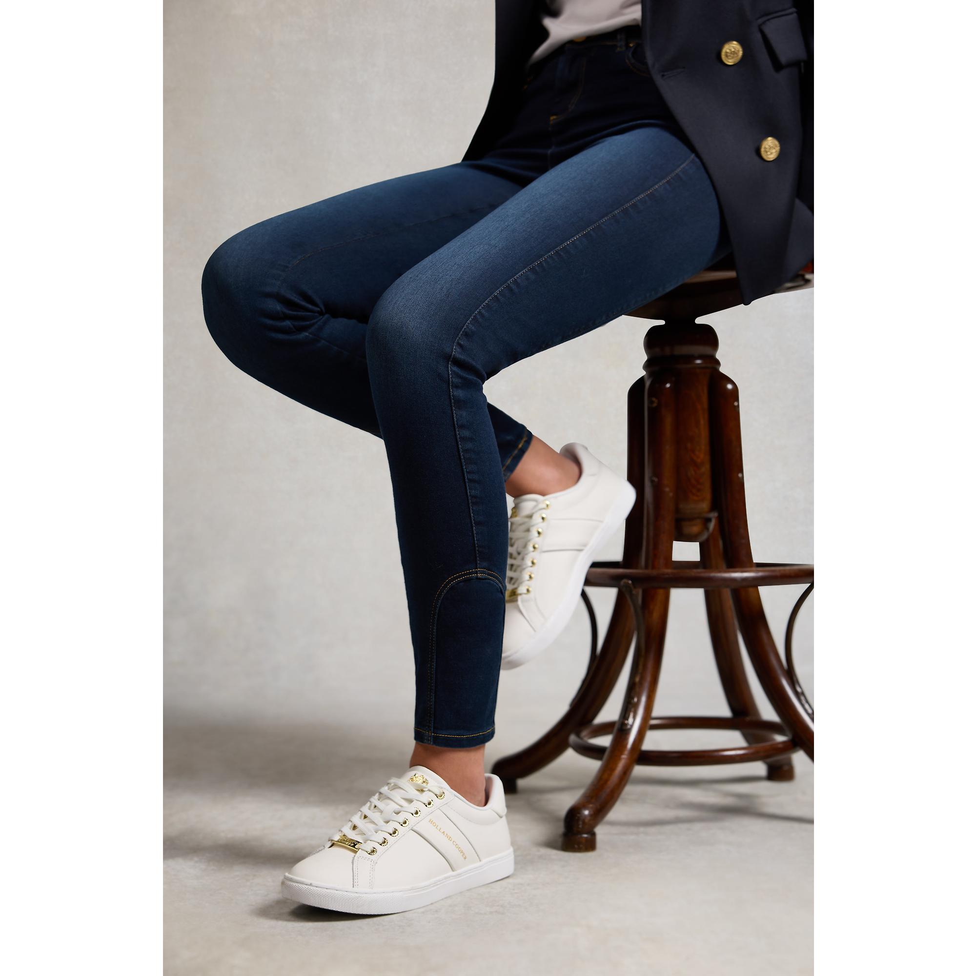 Product image 3 of 9 of Holland Cooper Women's Knightsbridge Court Trainers - White