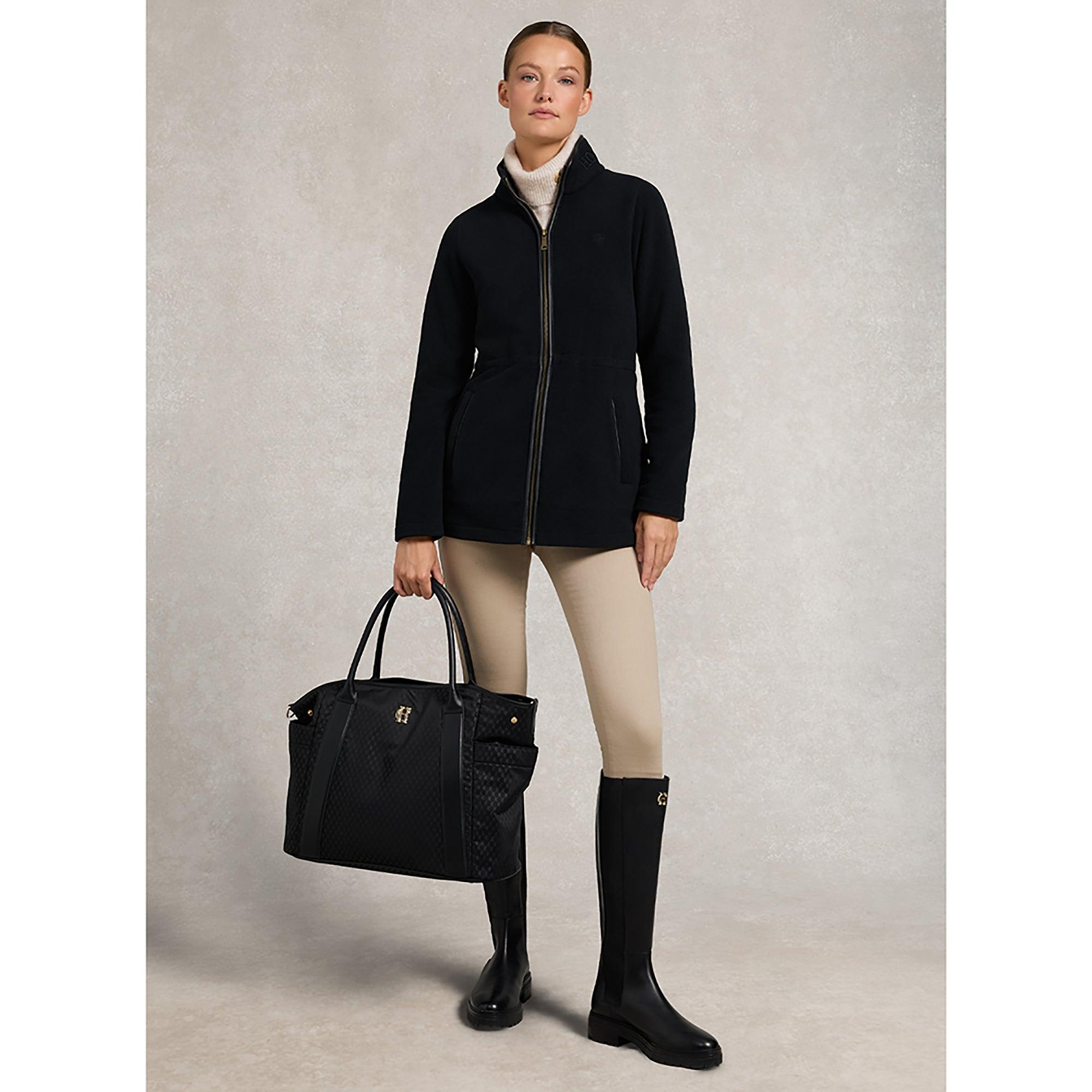 Product image 3 of 8 of Holland Cooper Women's Country Longline Fleece - Black