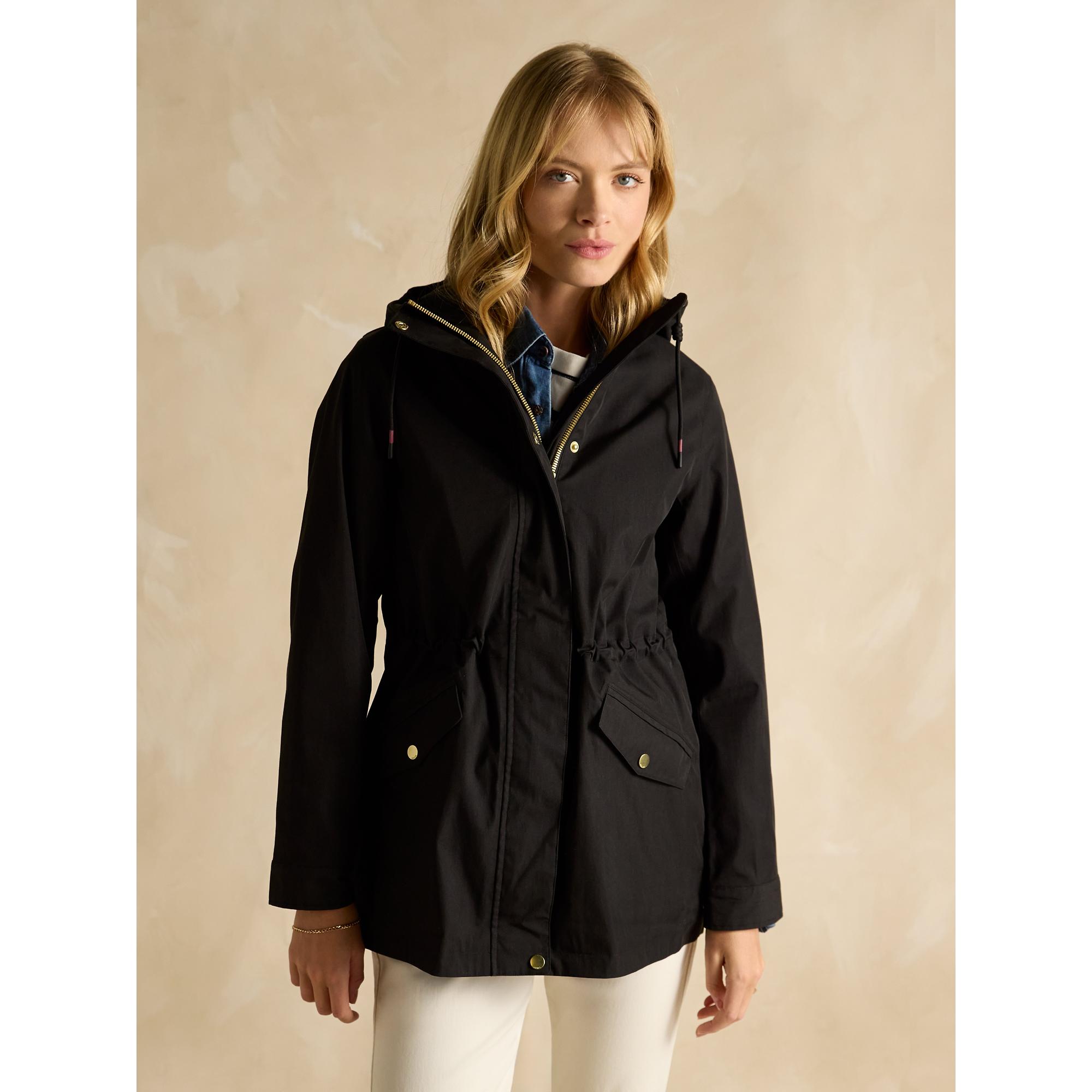 Product image 9 of 14 of Joules Women's Portwell Waterproof Raincoat - Black