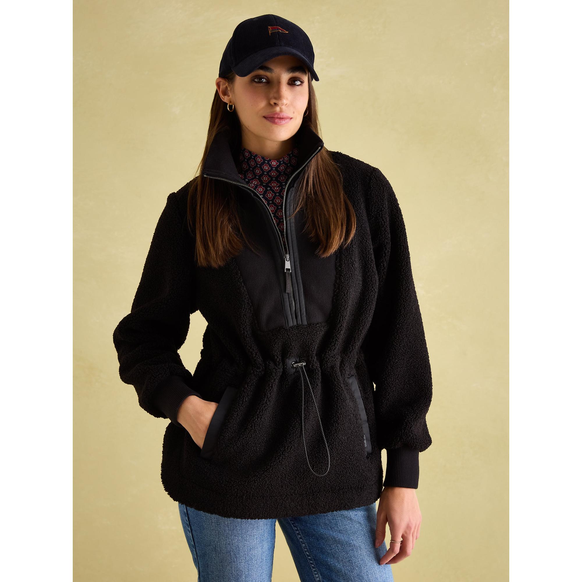 Product image 15 of 15 of Joules Women's Thurleston Quarter Zip Fleece - Black