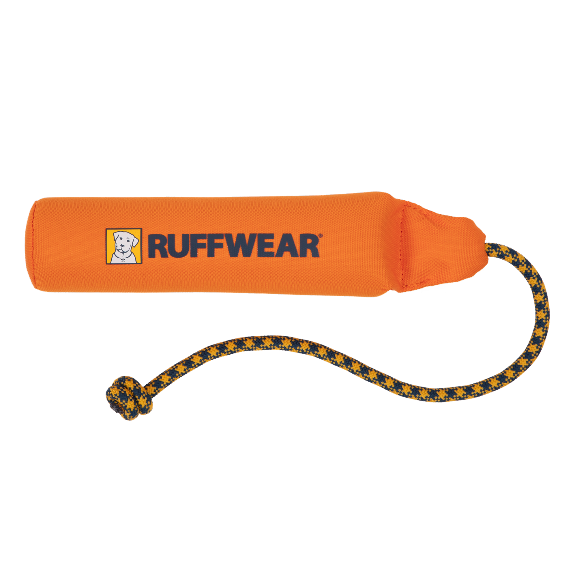 Product image 2 of 9 of RUFFWEAR Lunker Floating Throw Toy - Campfire Orange