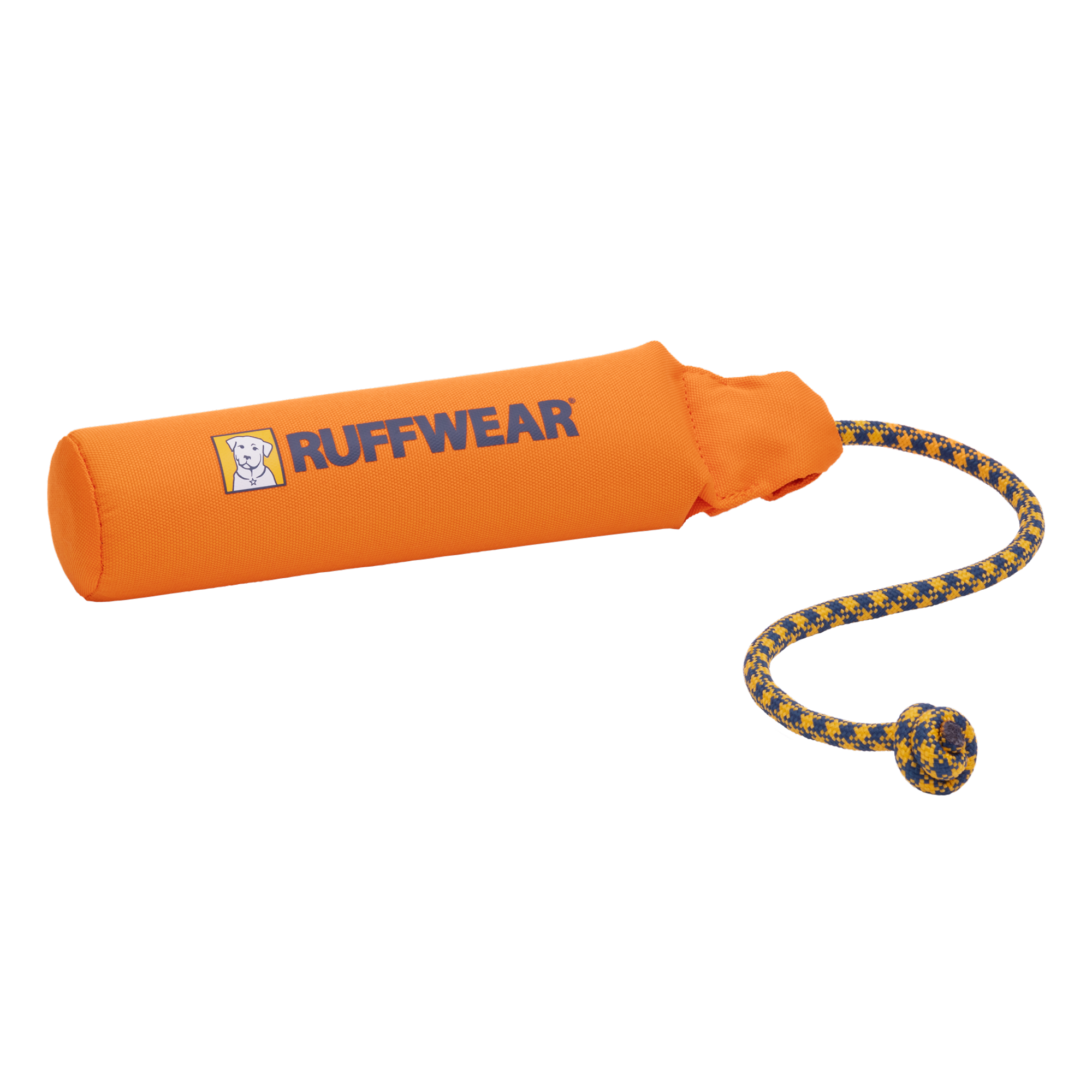 Product image 1 of 9 of RUFFWEAR Lunker Floating Throw Toy - Campfire Orange