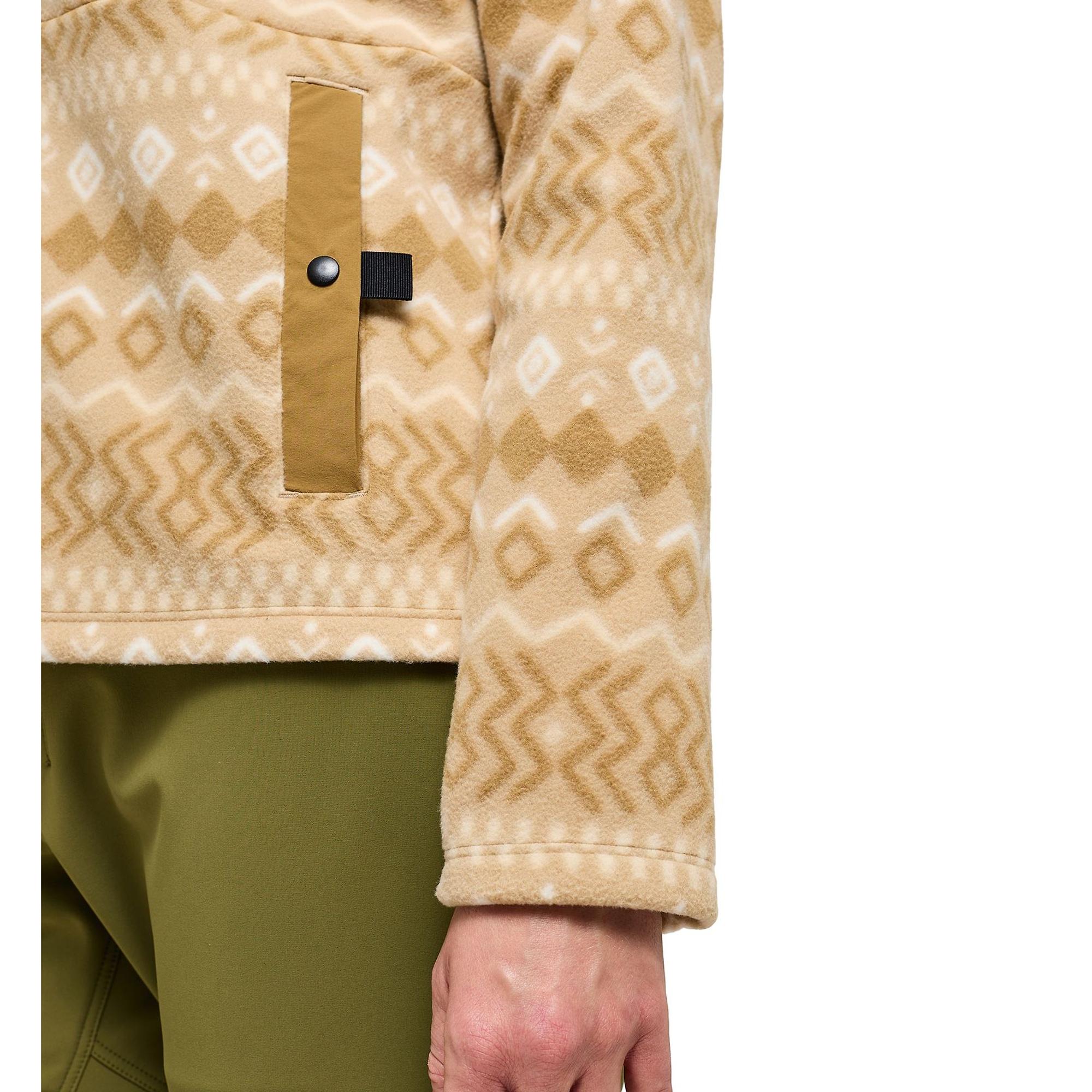 Product image 7 of 7 of Haglöfs Women's Mora Midlayer - Sand/Cinnamon Brown