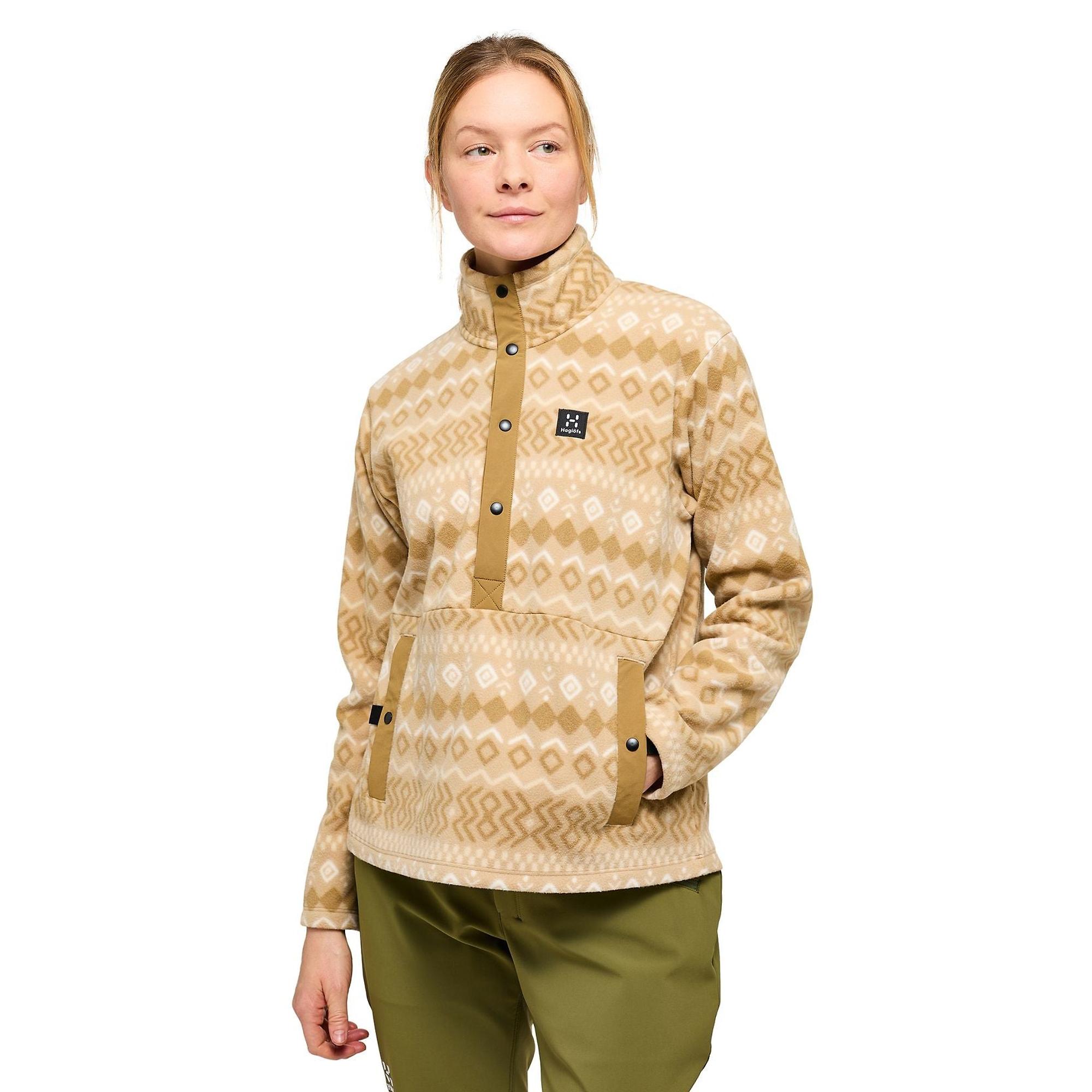 Product image 3 of 7 of Haglöfs Women's Mora Midlayer - Sand/Cinnamon Brown